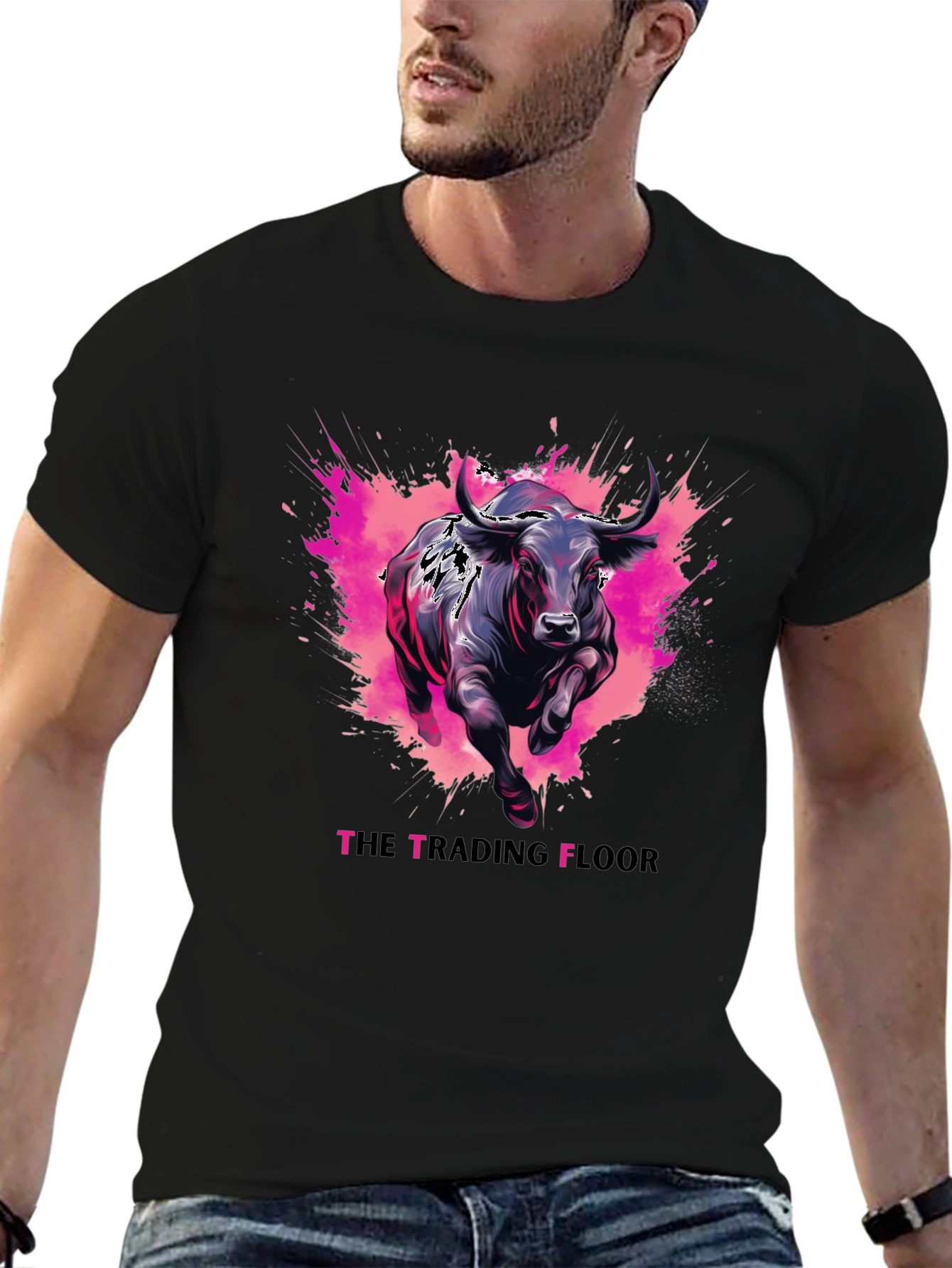 The Trading Floor Bull Graphic Tee