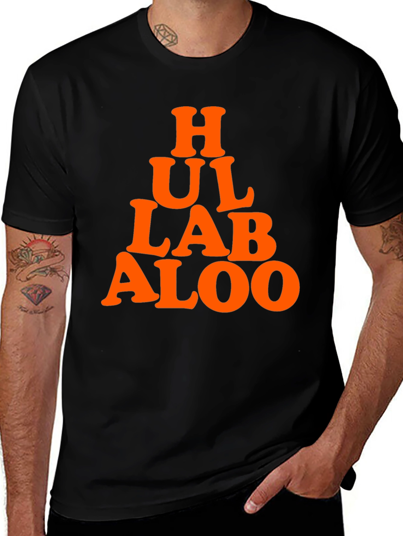 Hulabaloo Graphic T-Shirt - Black