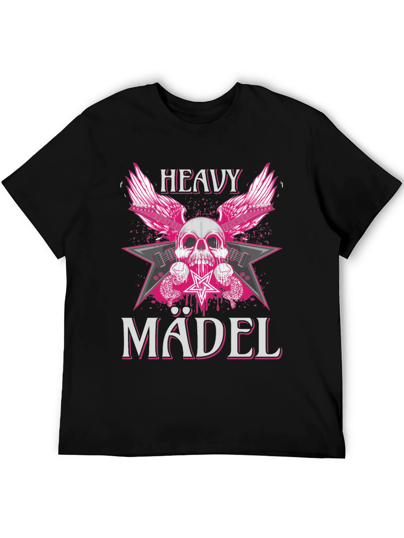 Heavy Mädel Graphic T-Shirt