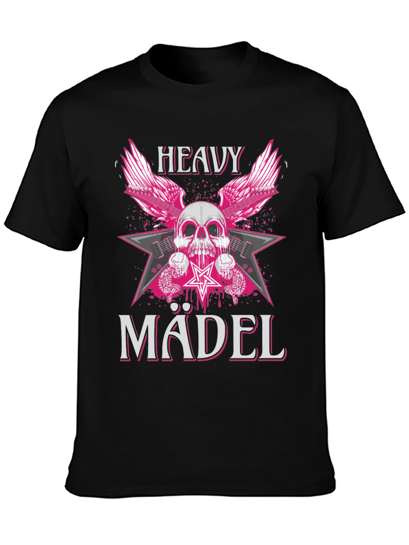 Heavy Mädel Graphic T-Shirt