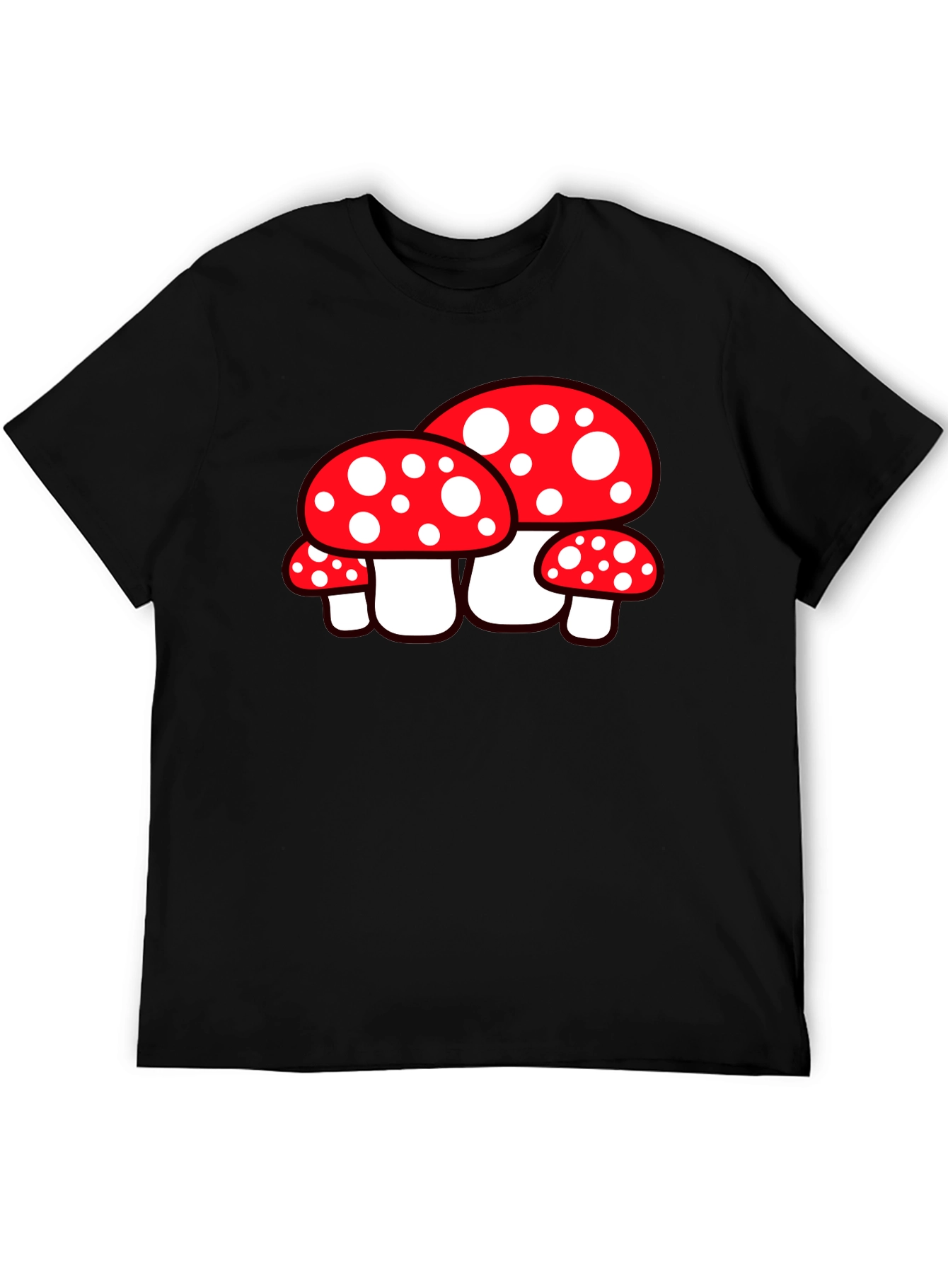 Mushroom Graphic Tee - Funky Style