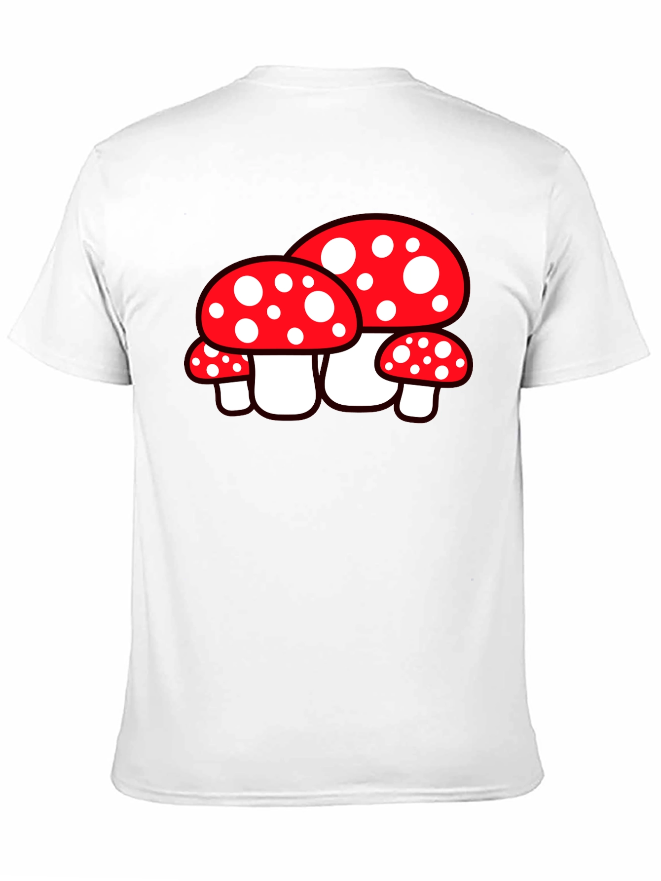Mushroom Graphic Tee - Funky Style