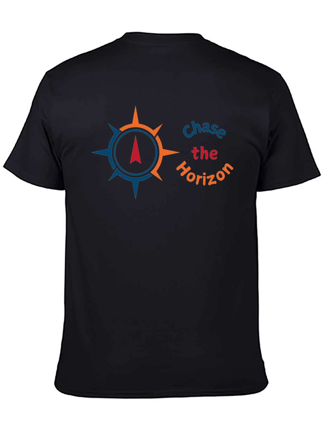 Chase the Horizon Graphic Tee - Black