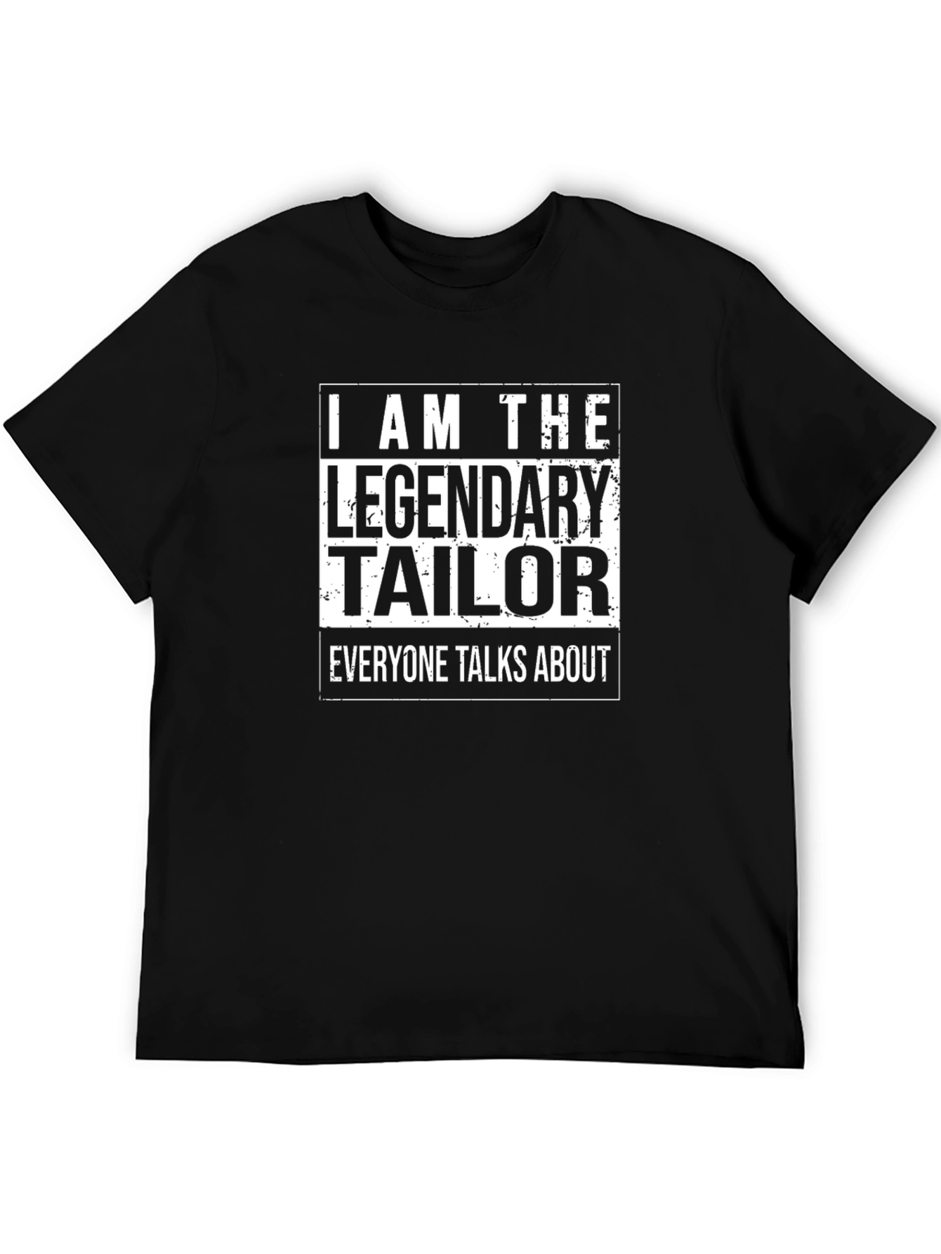 Legendary Tailor Graphic T-Shirt - Black