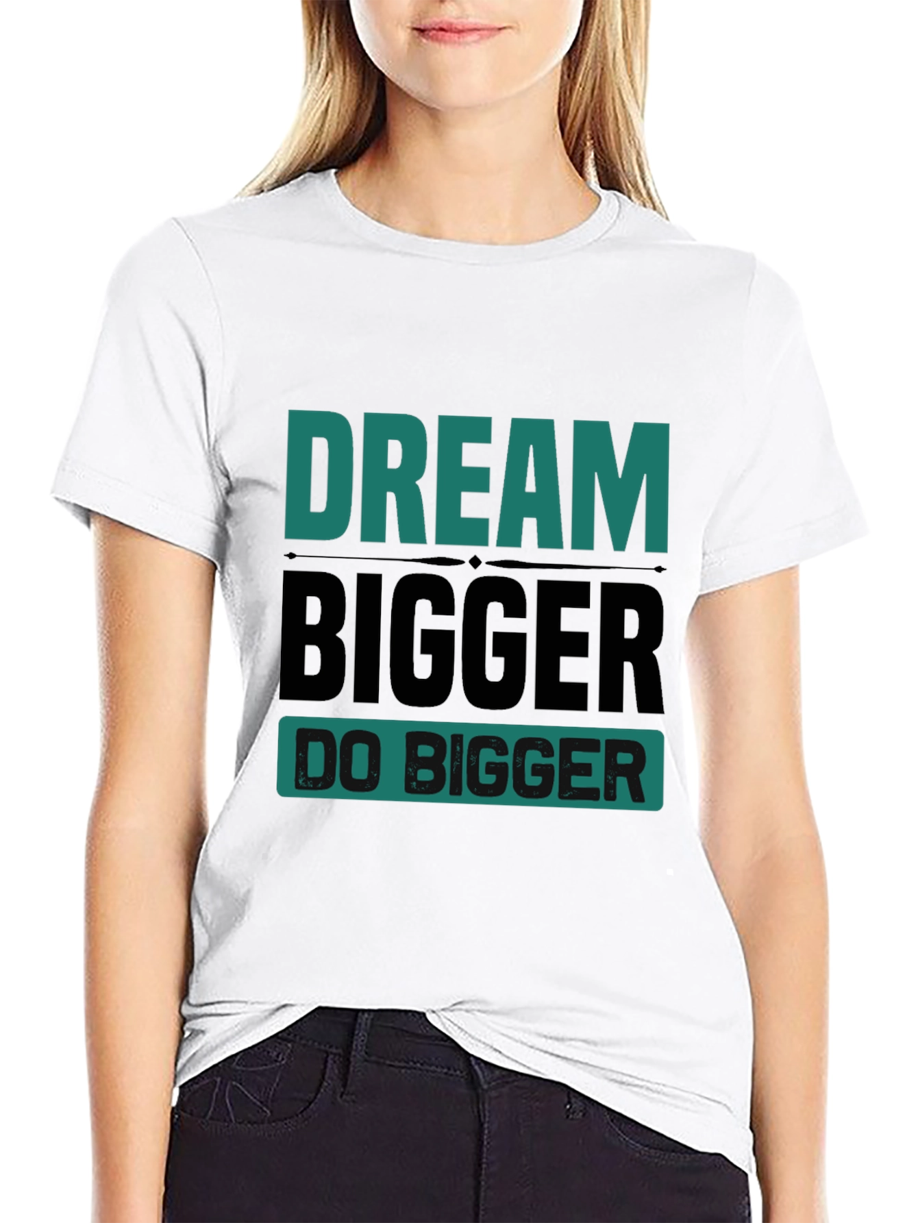 Dream Bigger Graphic Tee - Motivational T-Shirt