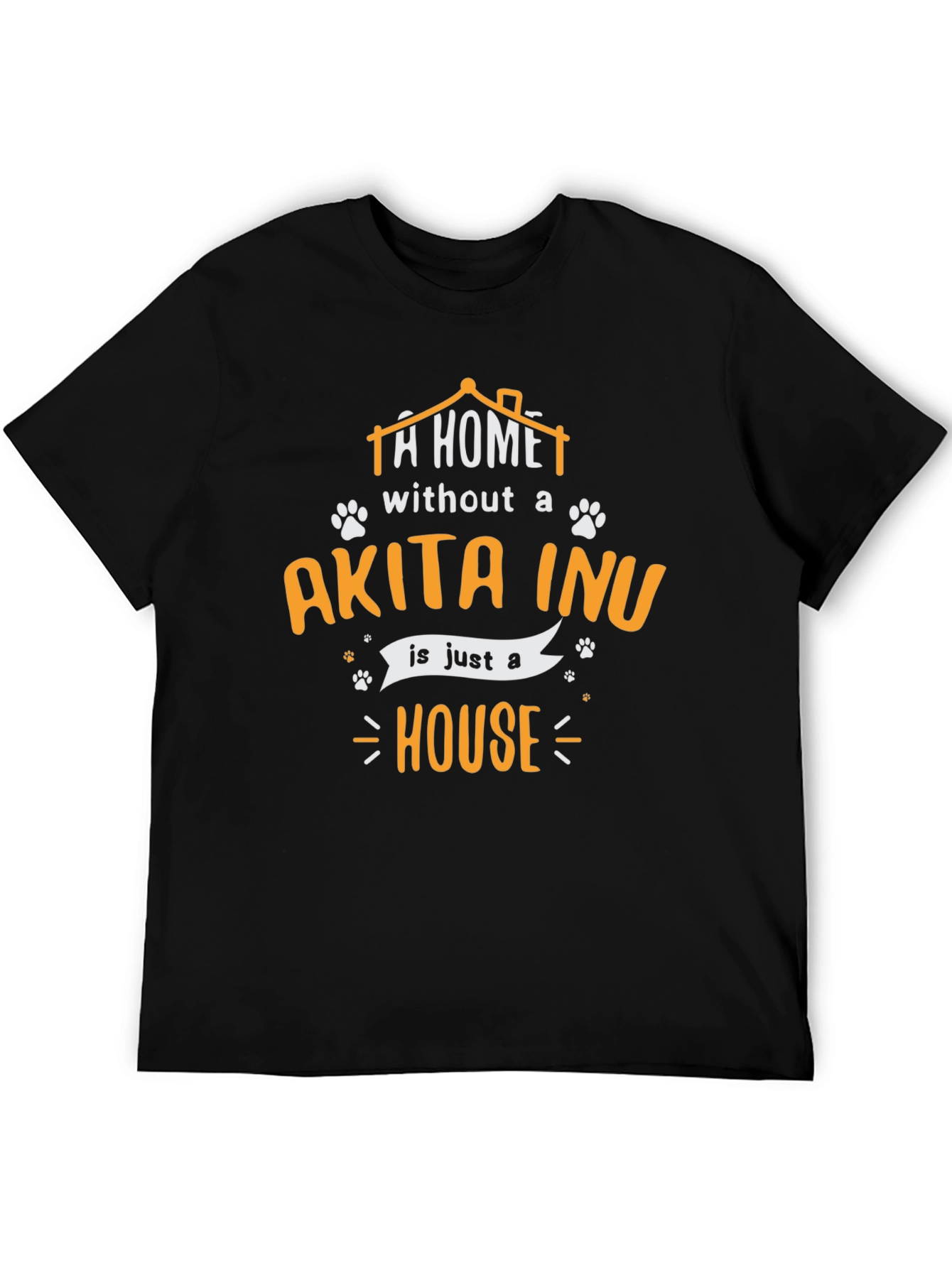 Akita Inu Home T-Shirt - Dog Lover Tee