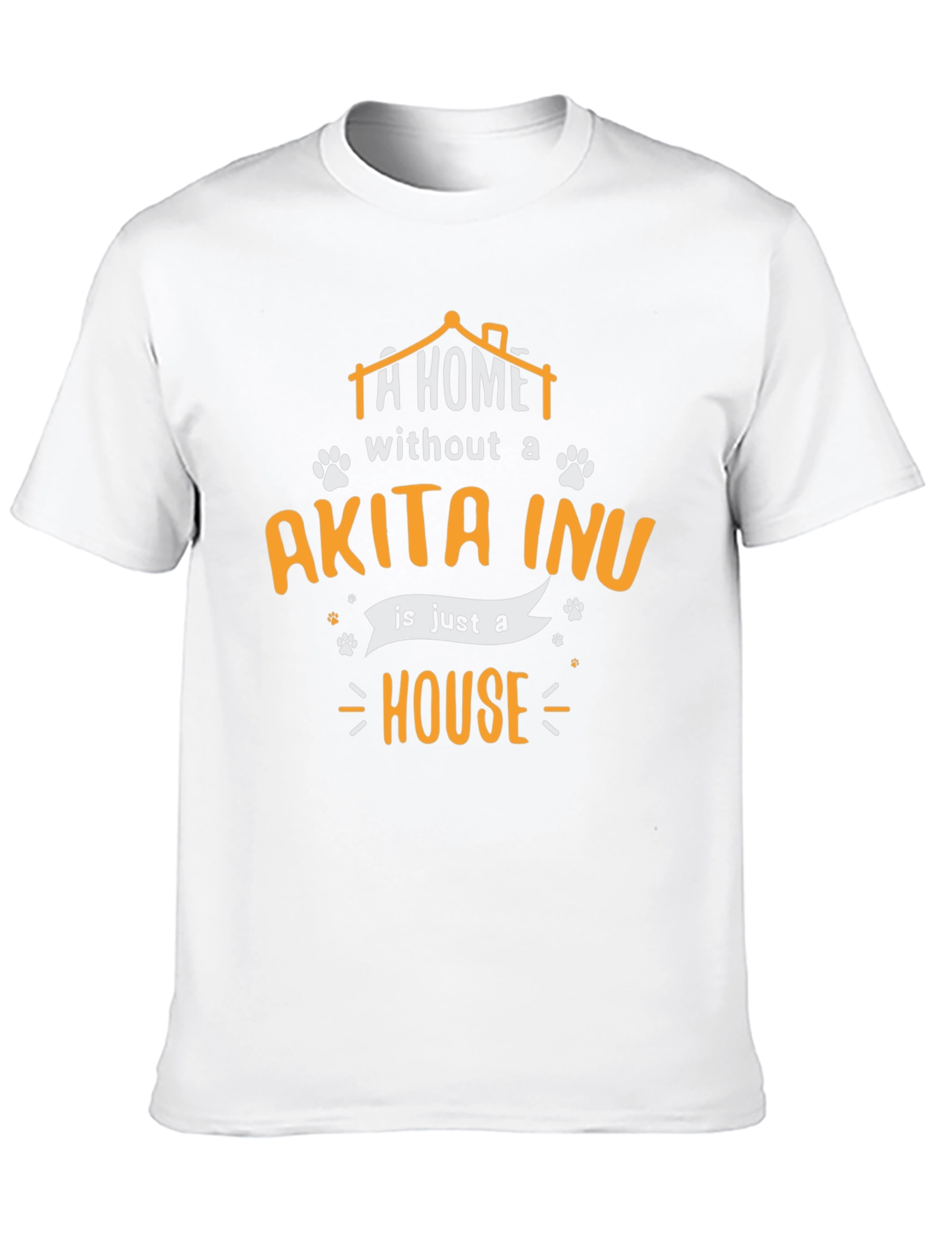 Akita Inu Home T-Shirt - Dog Lover Tee