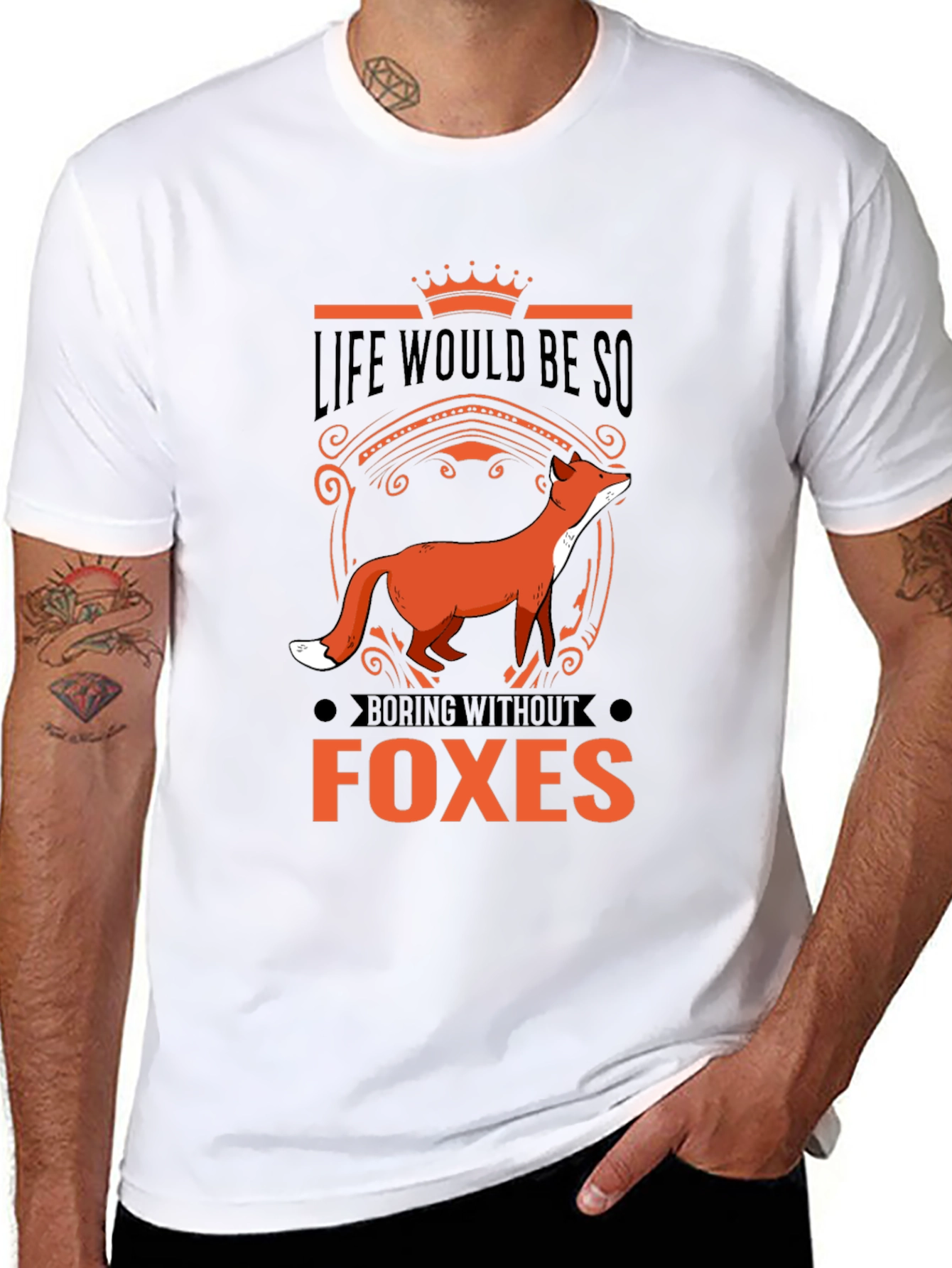 Life Would Be So Boring Without Foxes T-Shirt