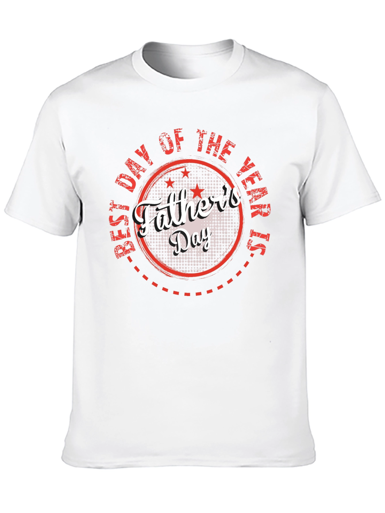Fathers Day Best Day of the Year Black T-Shirt