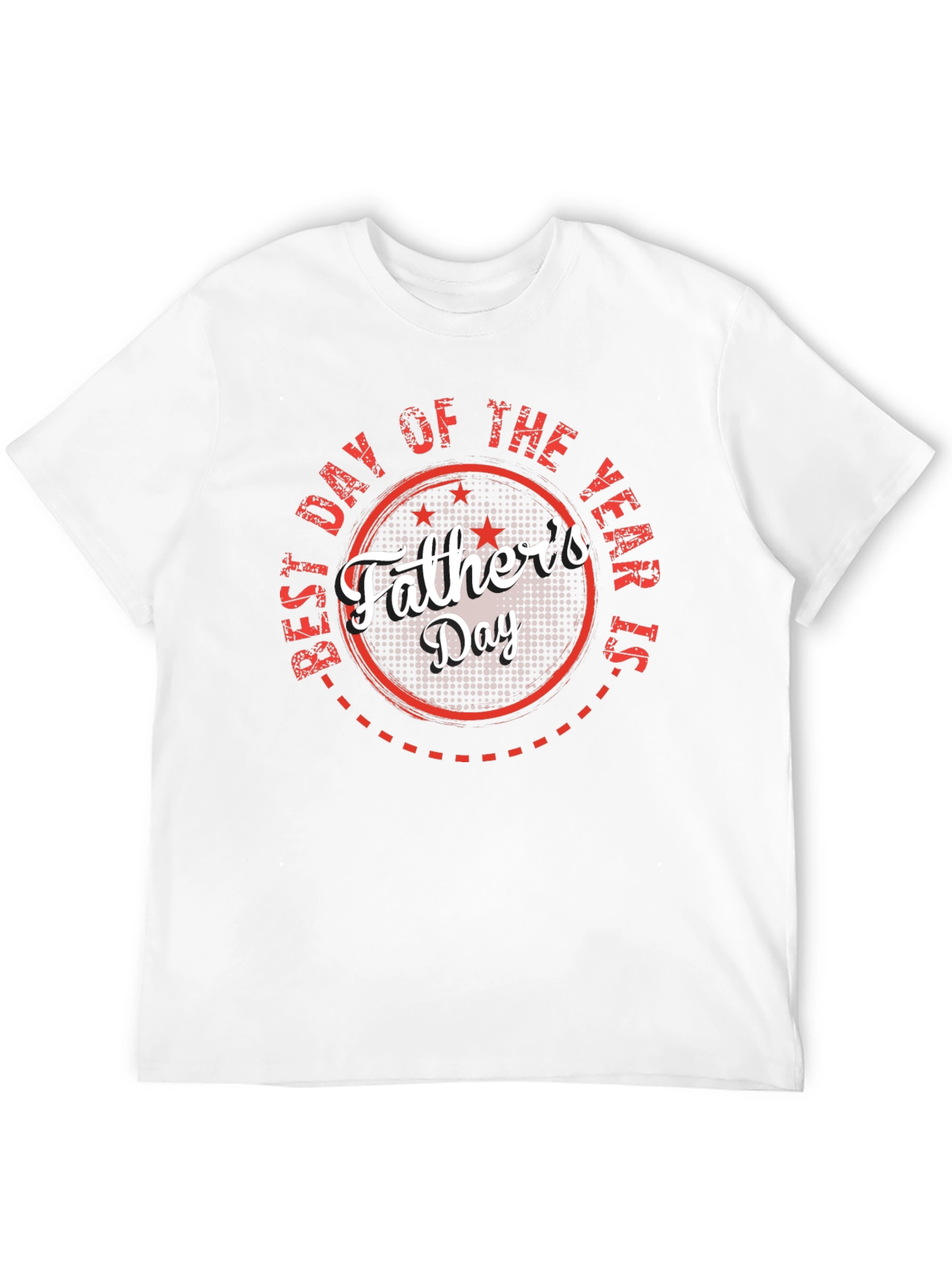 Fathers Day Best Day of the Year Black T-Shirt