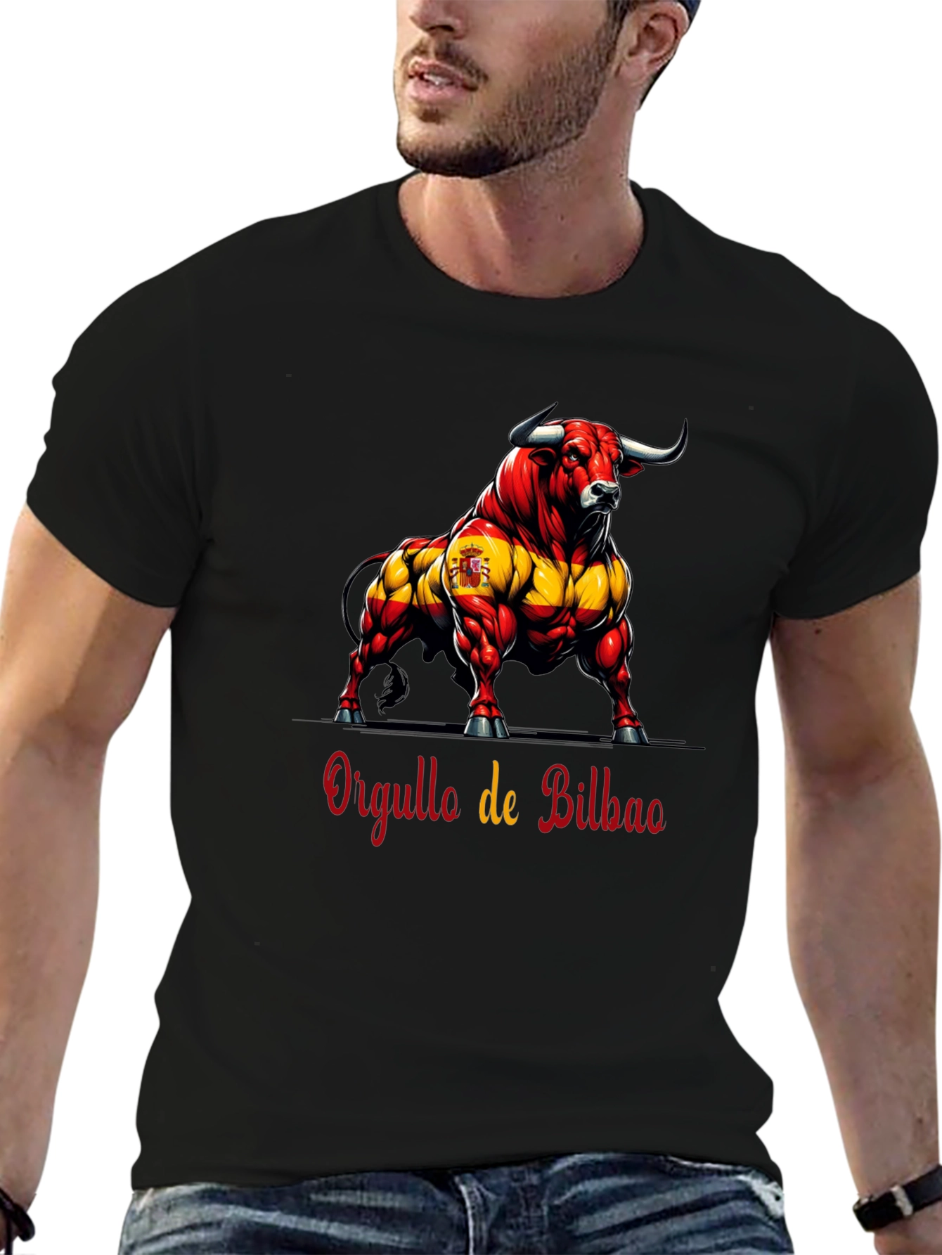 Orgullo de Bilbao Bull Graphic T-Shirt