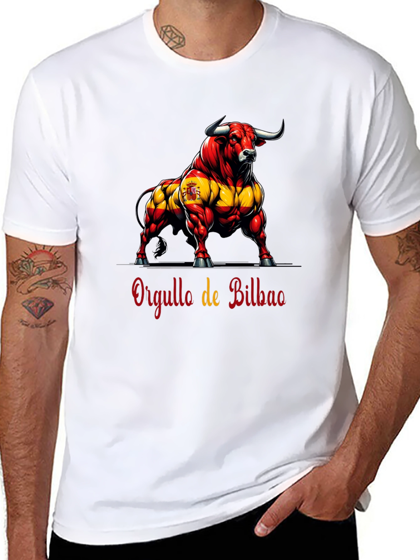 Orgullo de Bilbao Bull Graphic T-Shirt