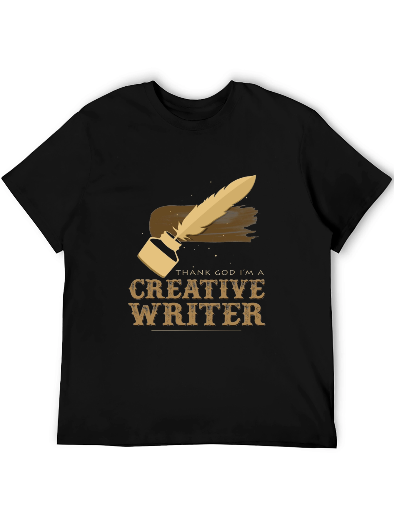 Creative Writer T-Shirt - Inkwell & Quill Design