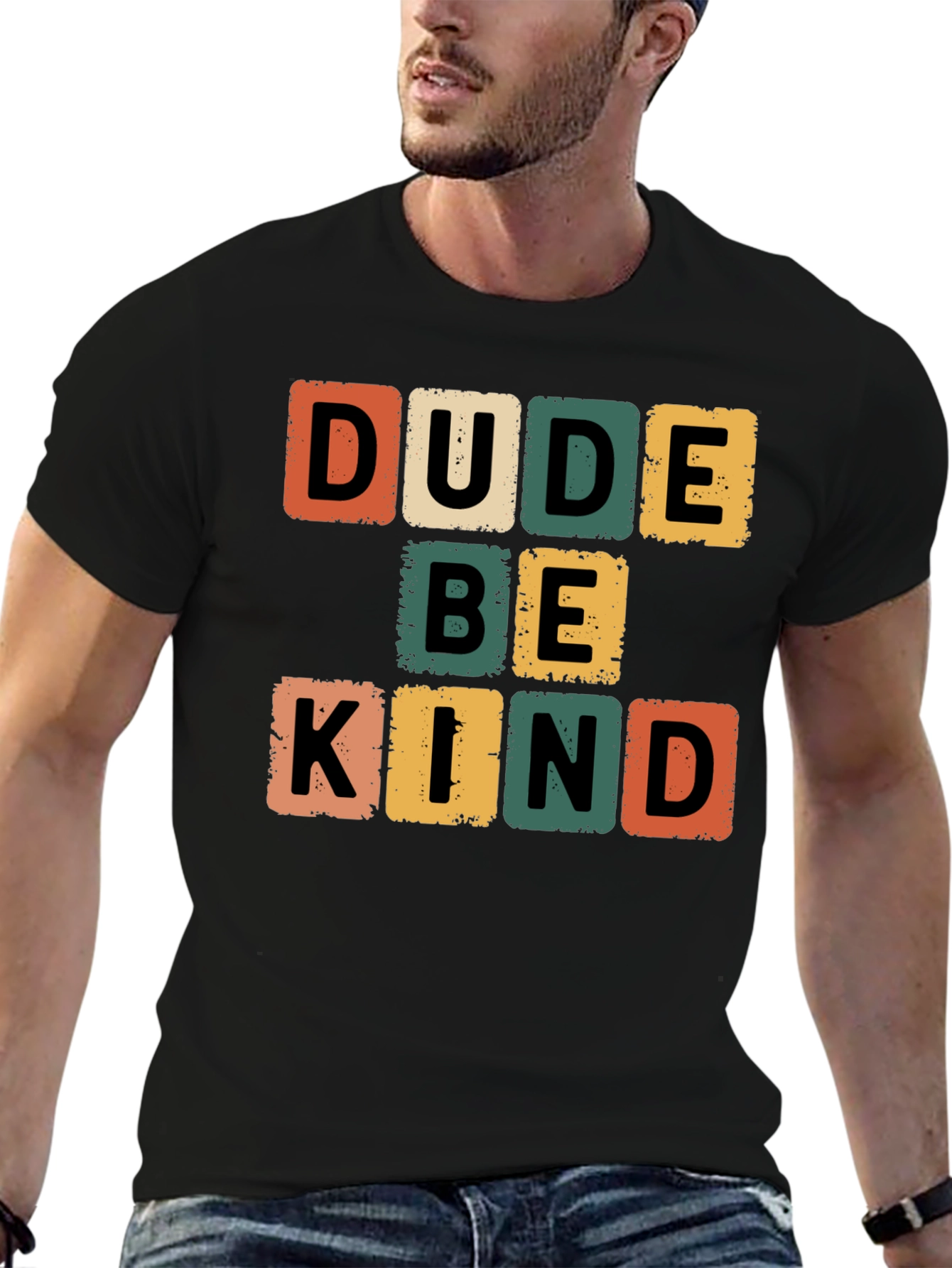 Dude Be Kind Retro T-Shirt