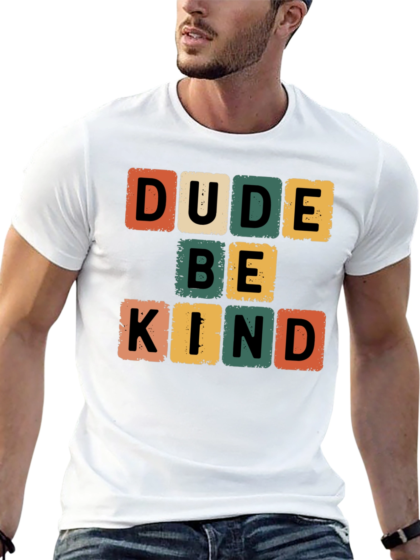 Dude Be Kind Retro T-Shirt