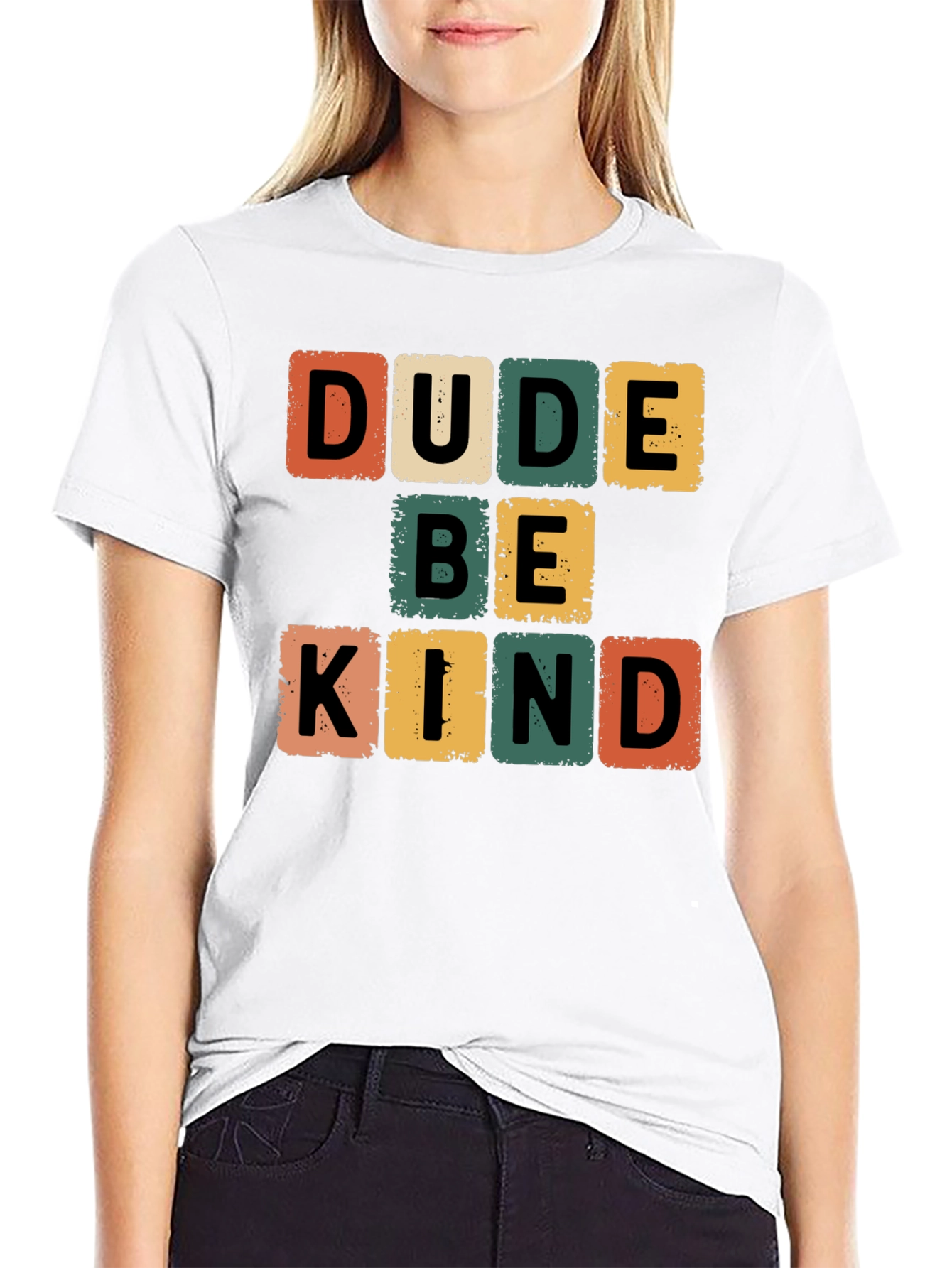 Dude Be Kind Retro T-Shirt