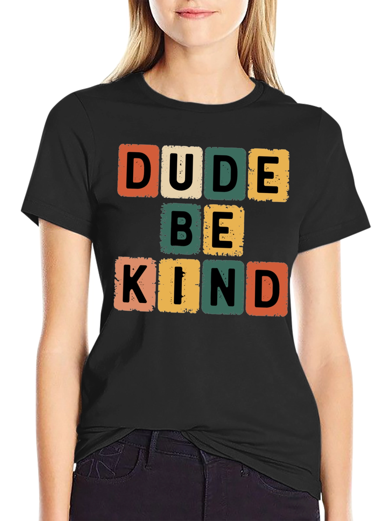 Dude Be Kind Retro T-Shirt