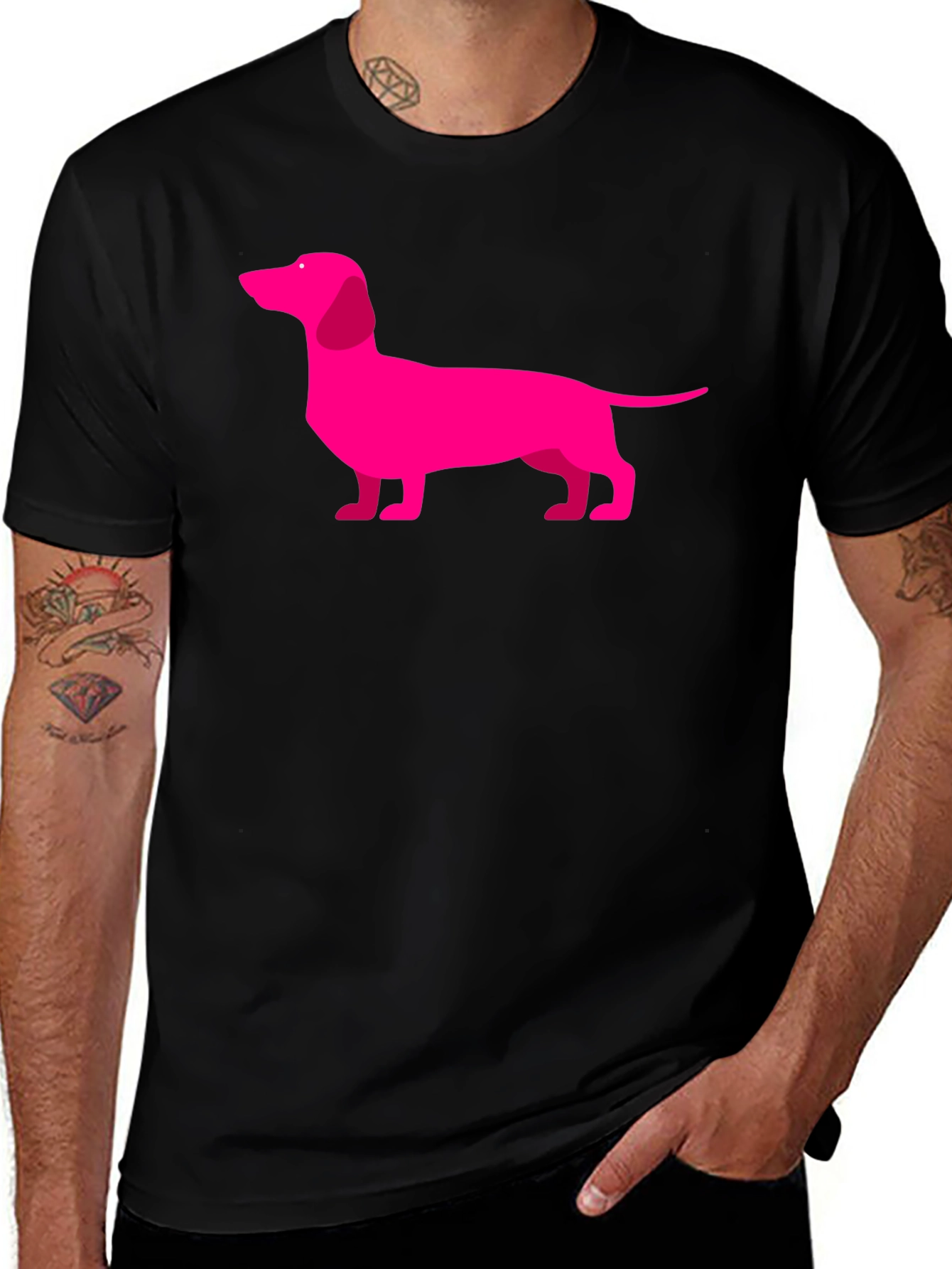 Dachshund Dog Graphic Tee