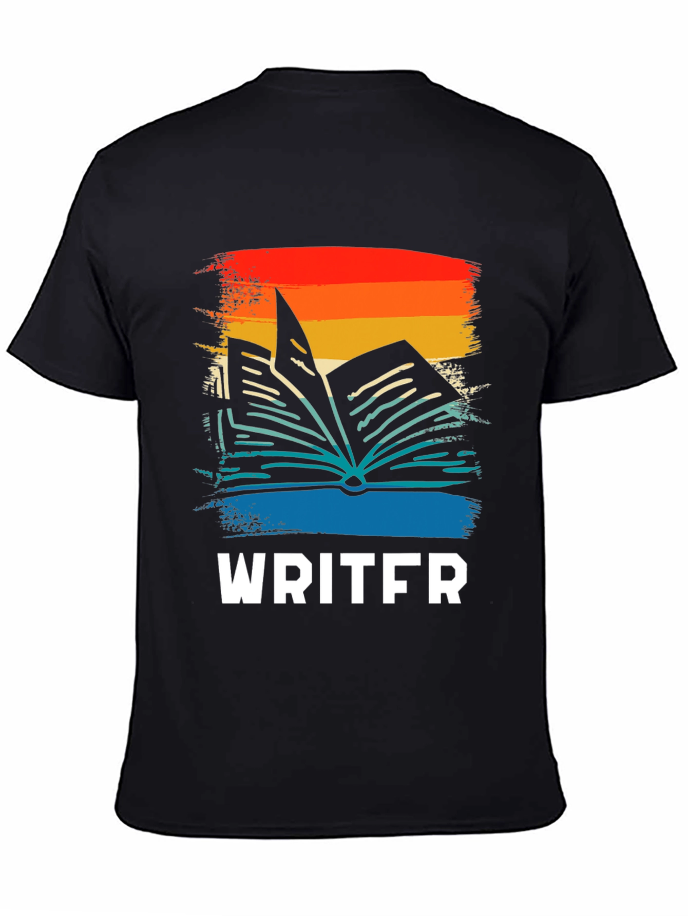 Writer Retro Book T-Shirt