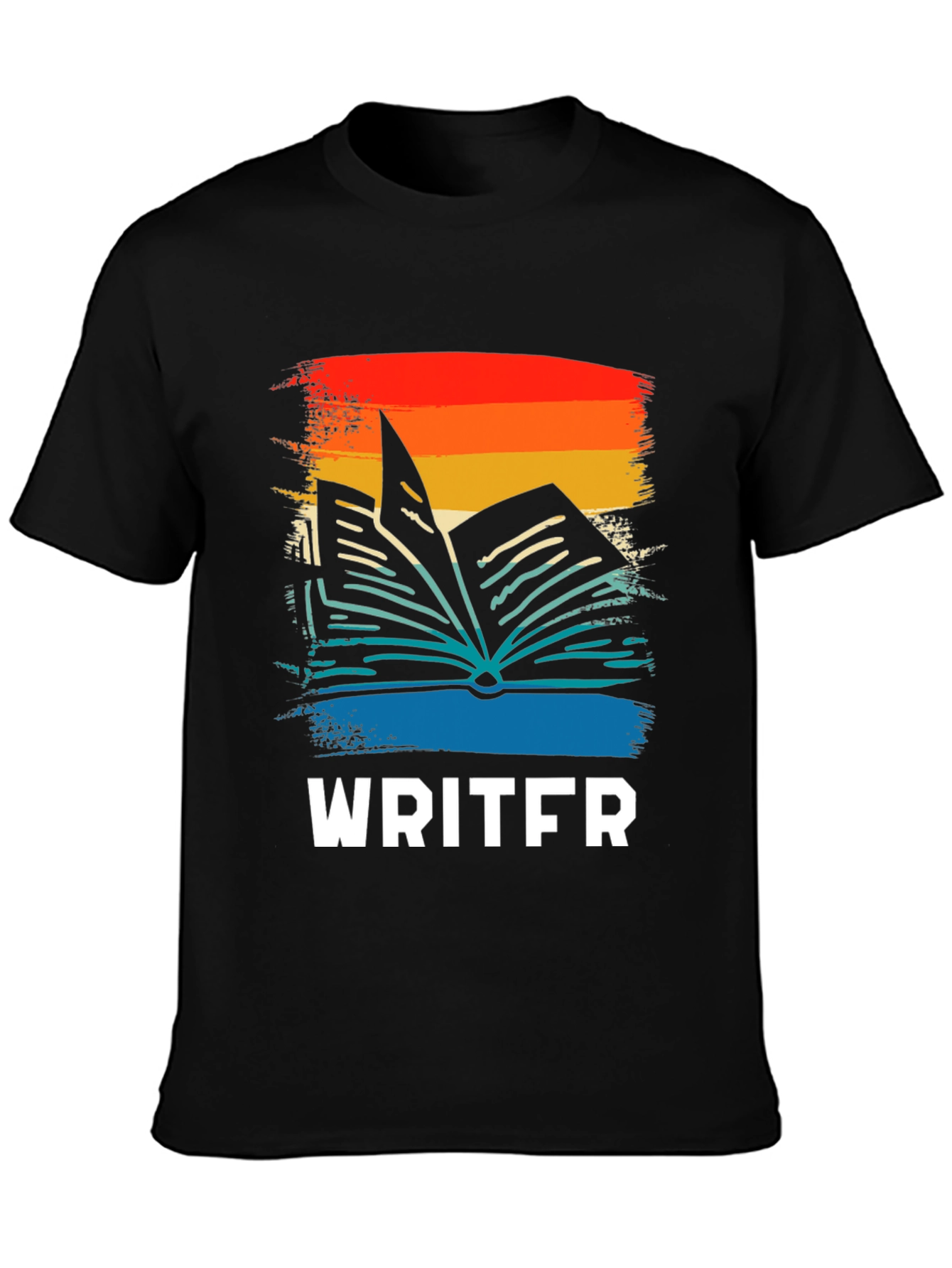 Writer Retro Book T-Shirt