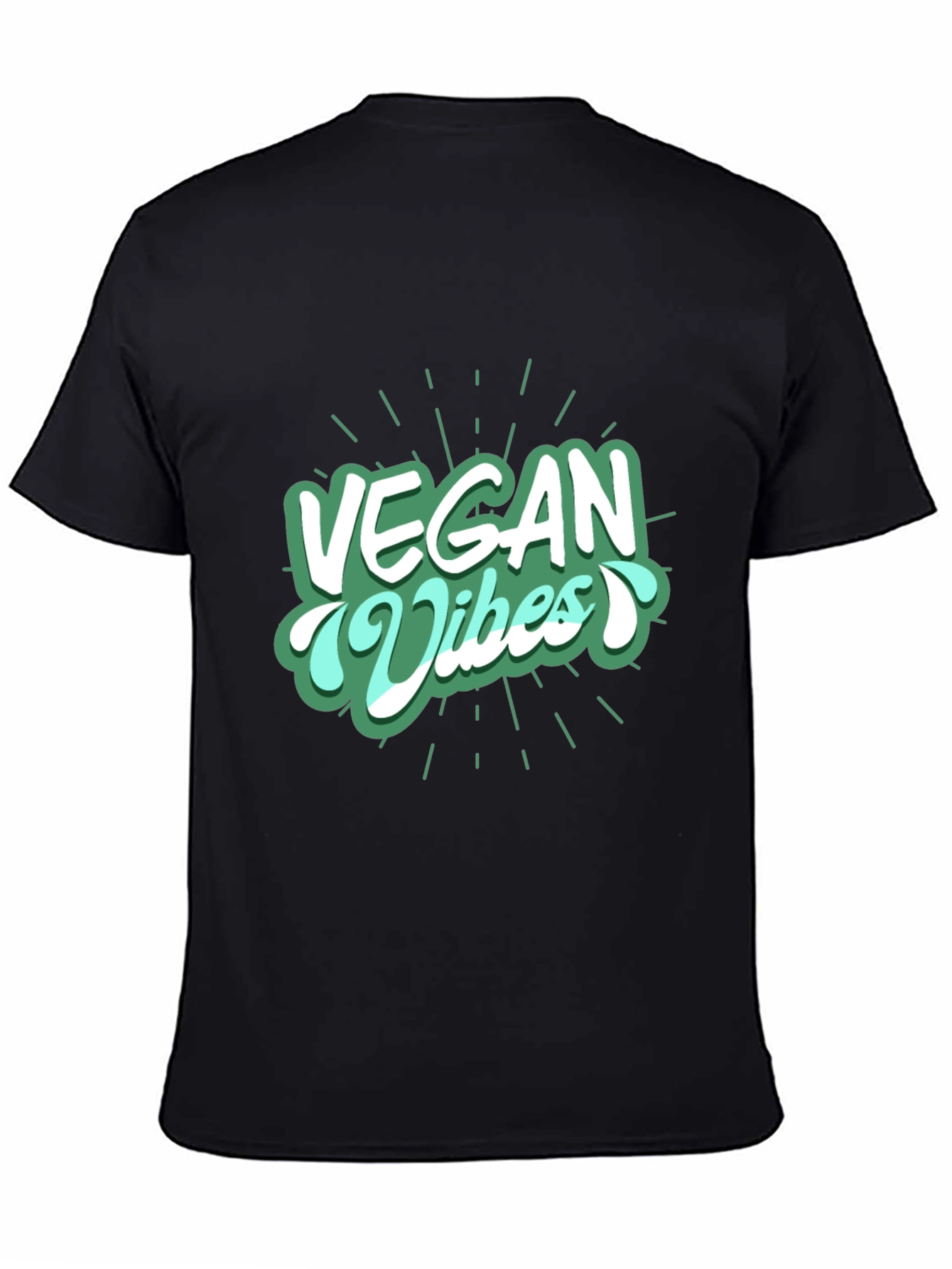 Vegan Vibes Graphic Tee - Cool & Comfortable