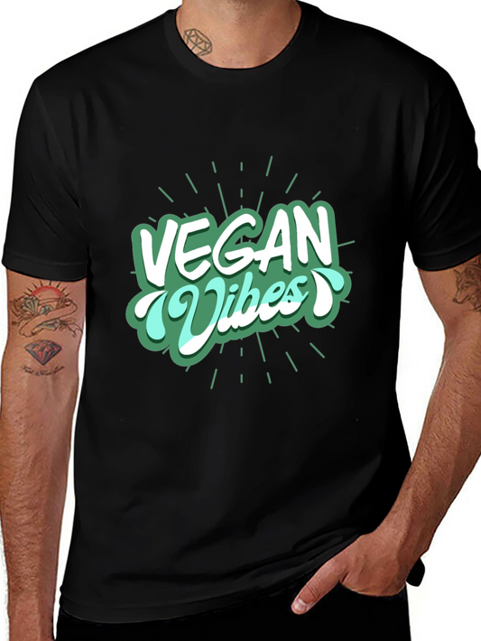 Vegan Vibes Graphic Tee - Cool & Comfortable