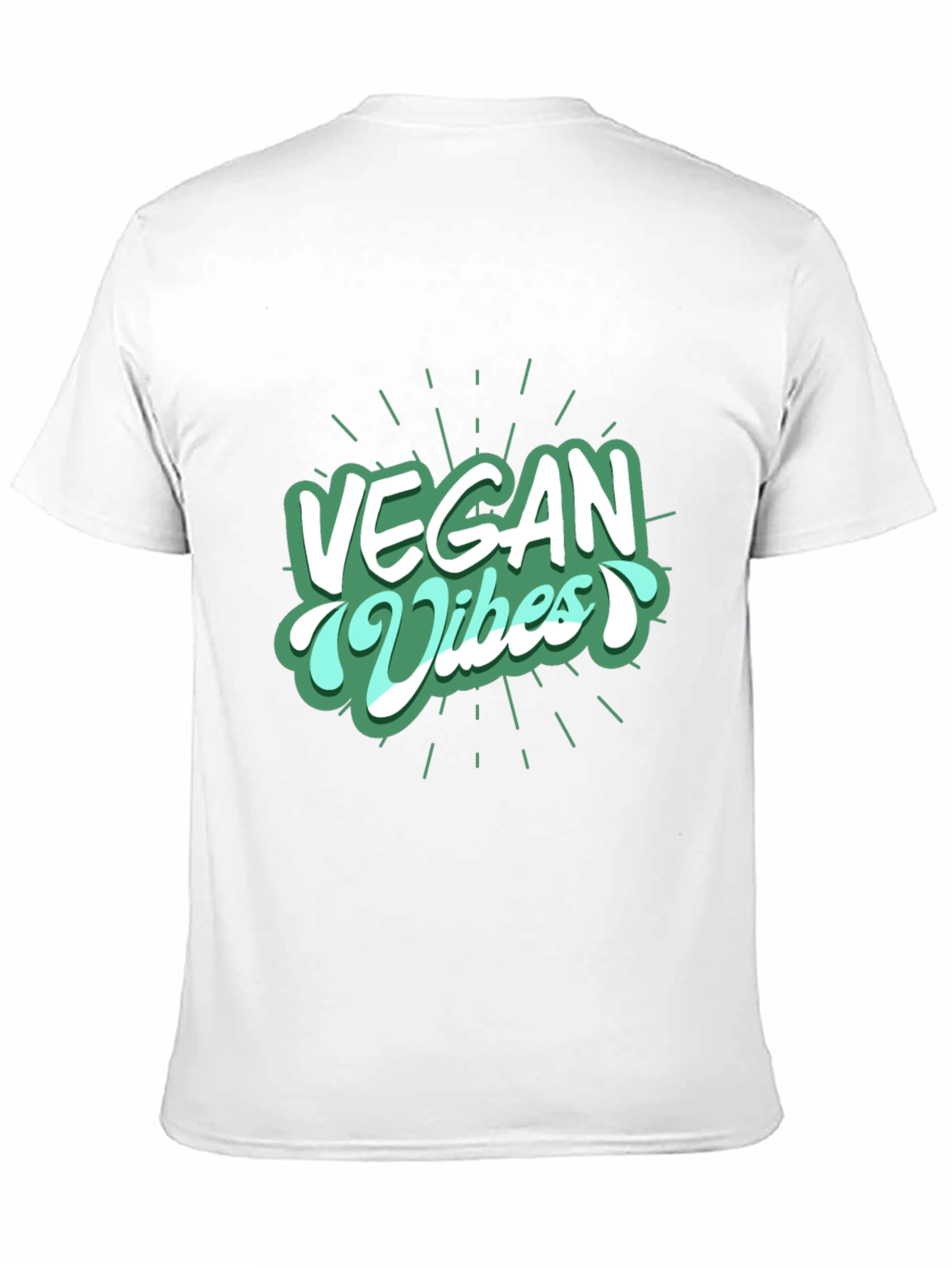 Vegan Vibes Graphic Tee - Cool & Comfortable