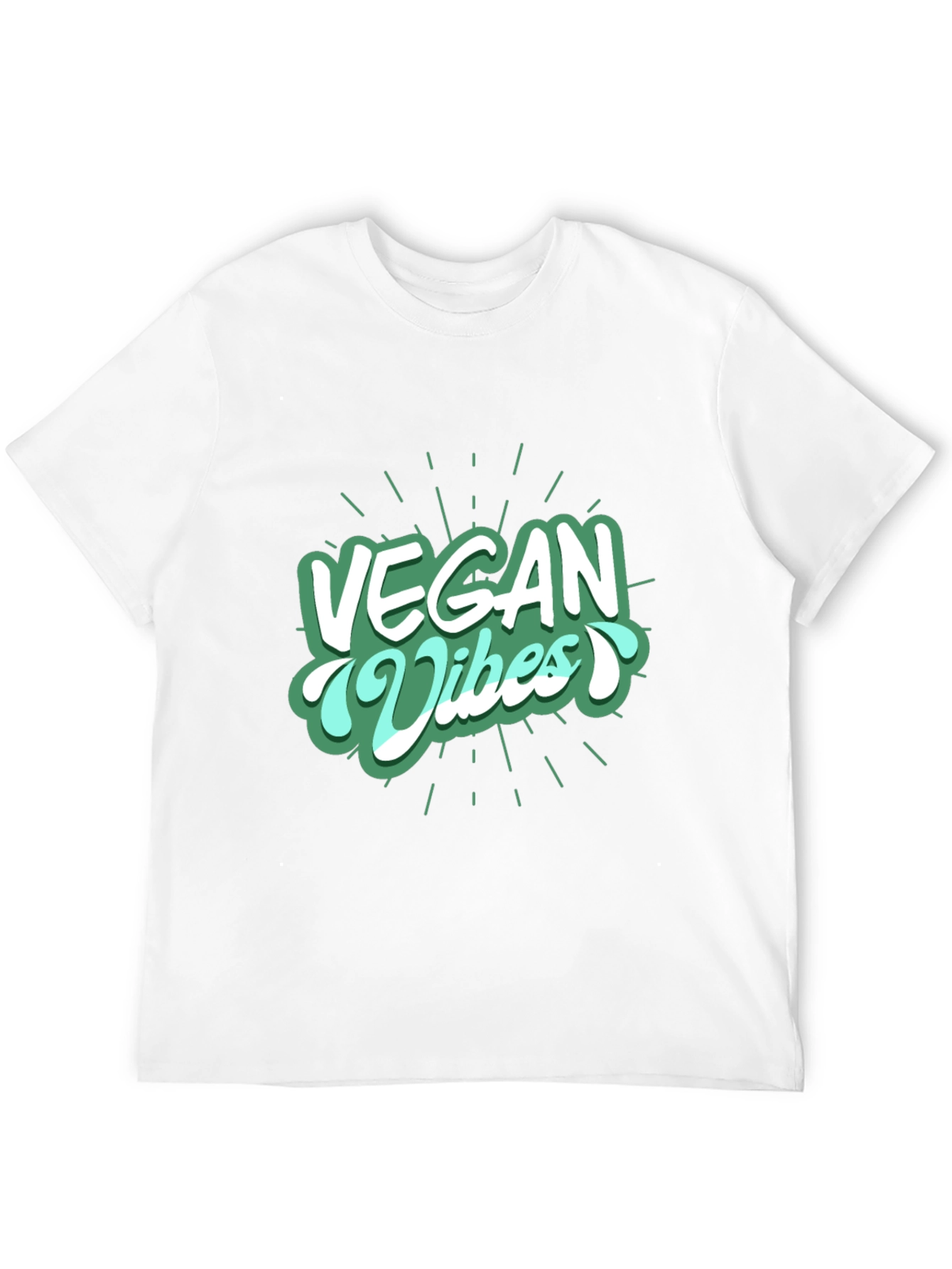Vegan Vibes Graphic Tee - Cool & Comfortable