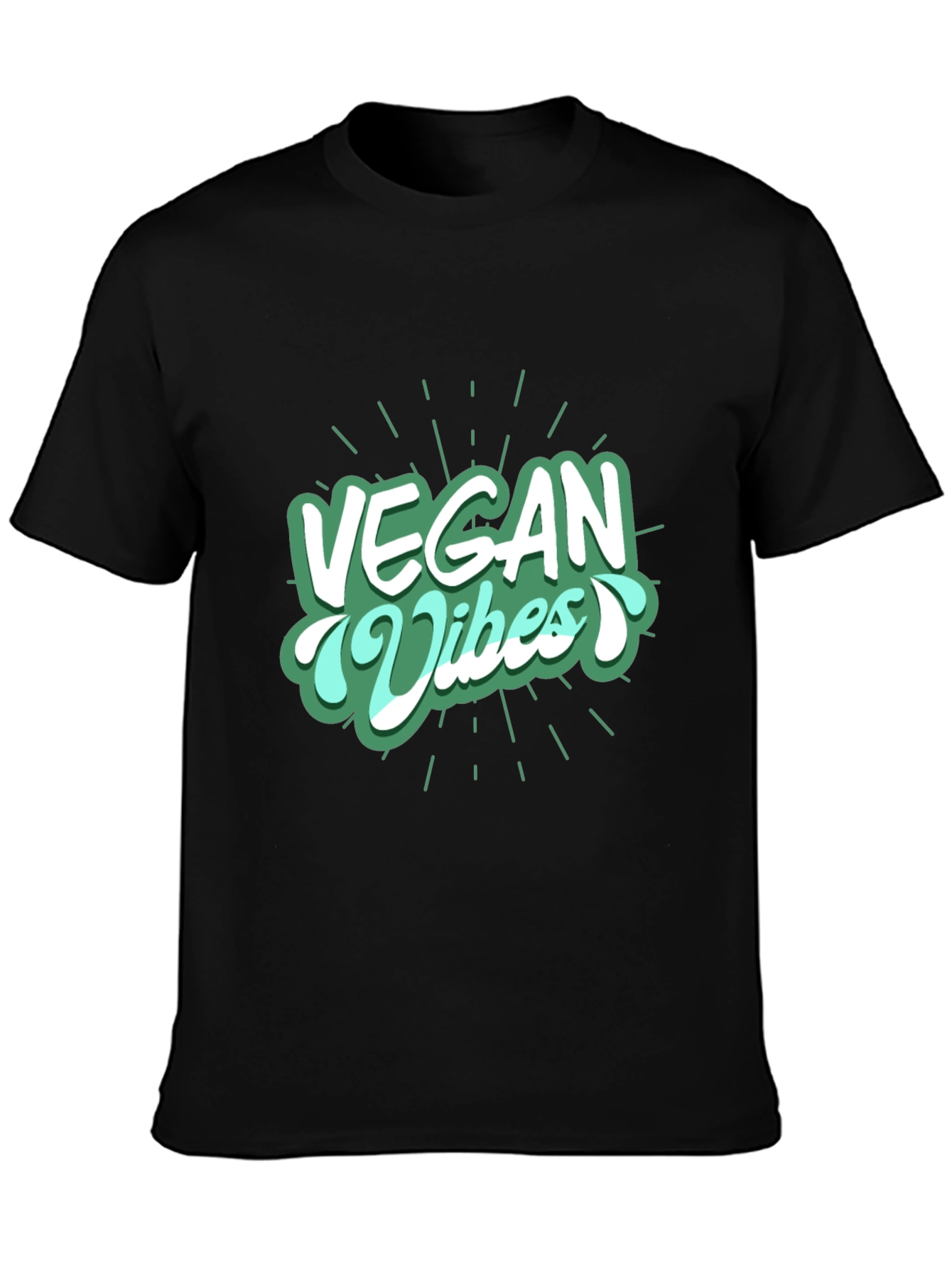 Vegan Vibes Graphic Tee - Cool & Comfortable
