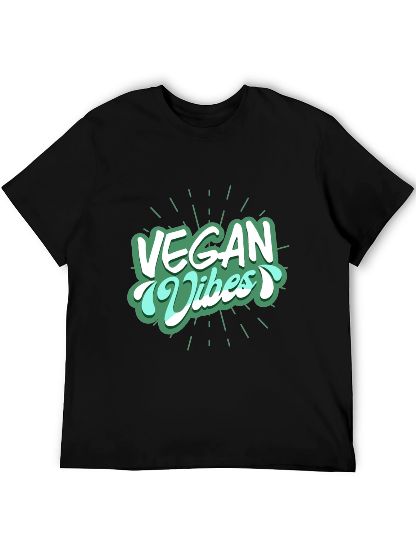 Vegan Vibes Graphic Tee - Cool & Comfortable