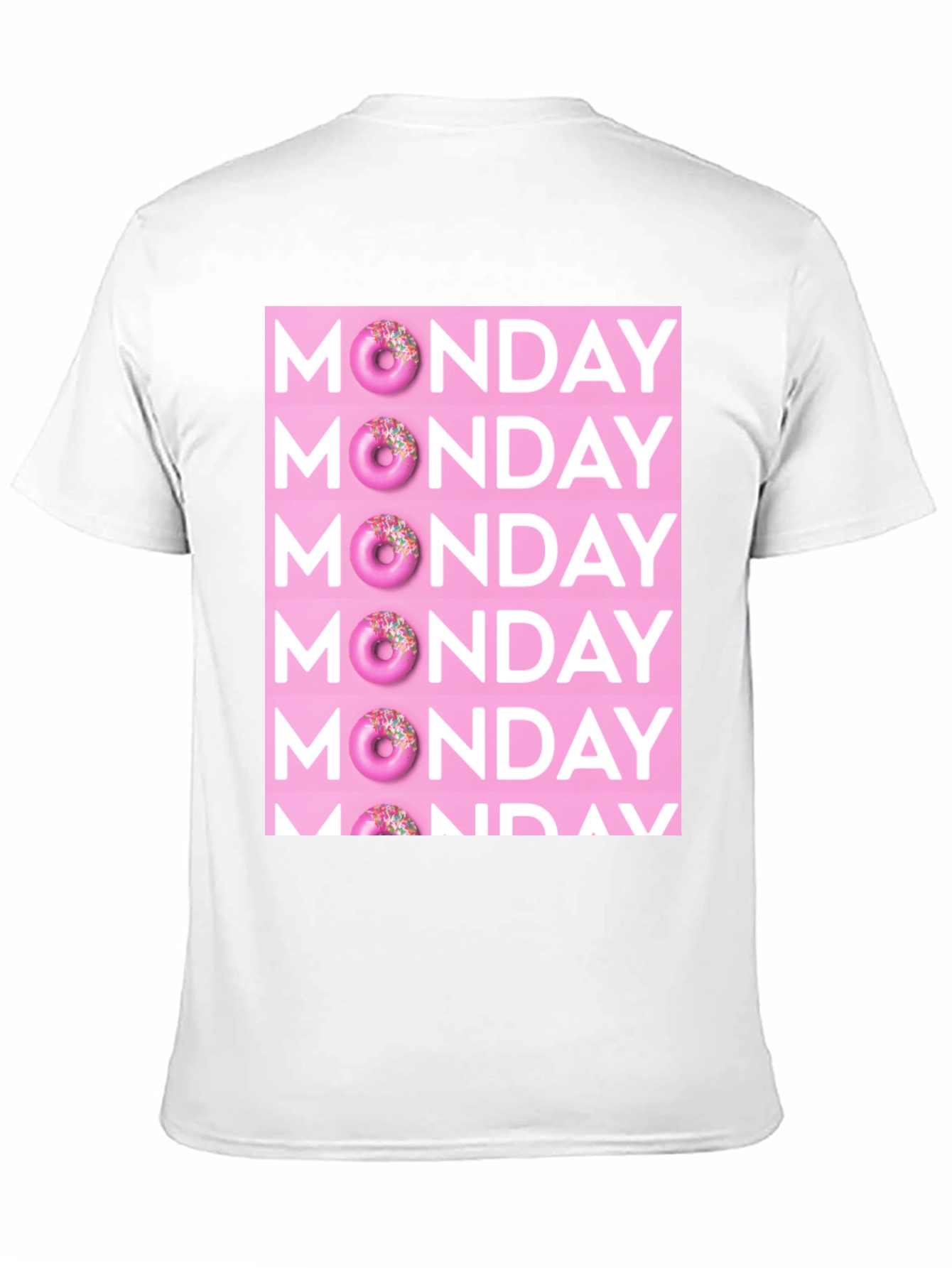 Monday Donut Graphic T-Shirt - Fun & Casual Style