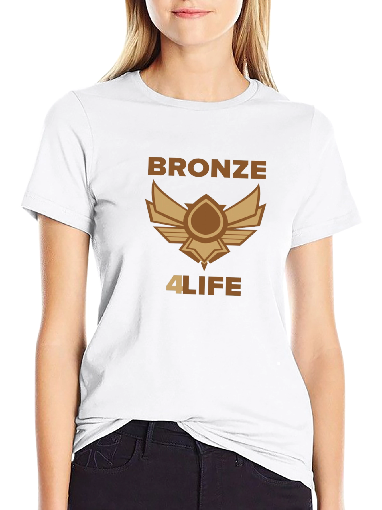 Bronze 4 Life Graphic Tee - Gamer T-Shirt