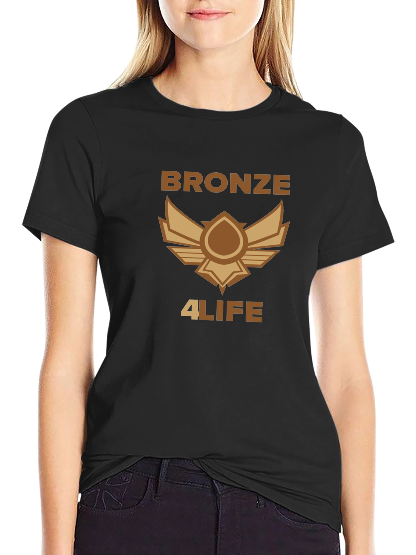 Bronze 4 Life Graphic Tee - Gamer T-Shirt