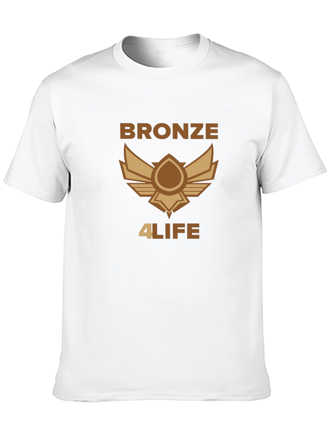 Bronze 4 Life Graphic Tee - Gamer T-Shirt