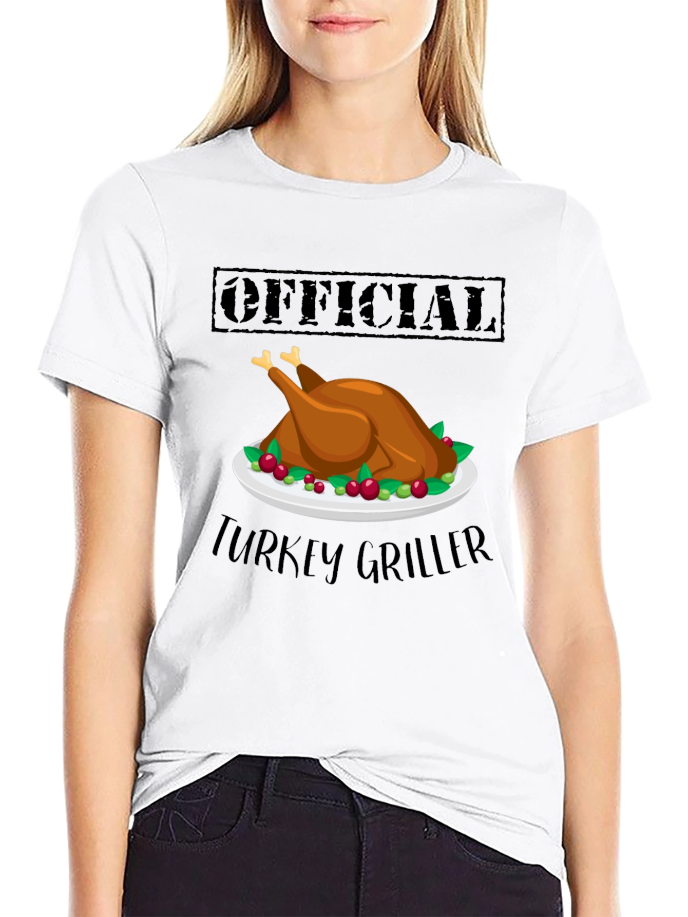 Official Turkey Griller T-Shirt - Thanksgiving Cook Tee