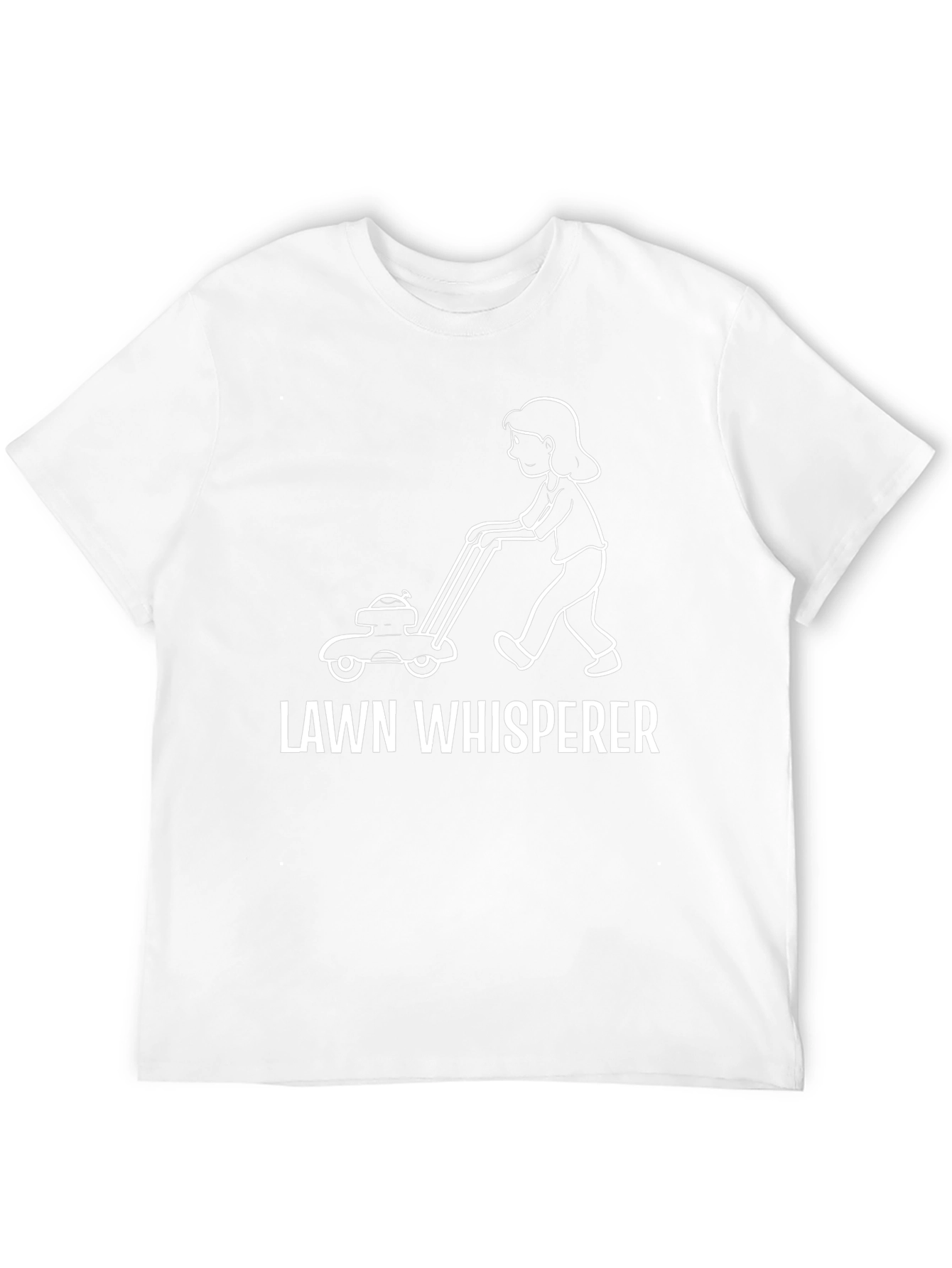 Lawn Whisperer Graphic T-Shirt - Unisex Black Tee