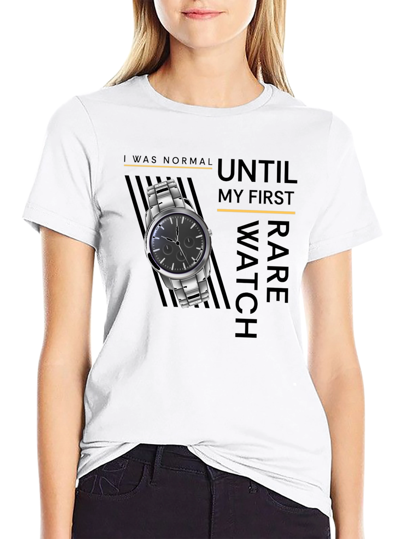 Rare Watch Collector T-Shirt - Novelty Graphic Tee