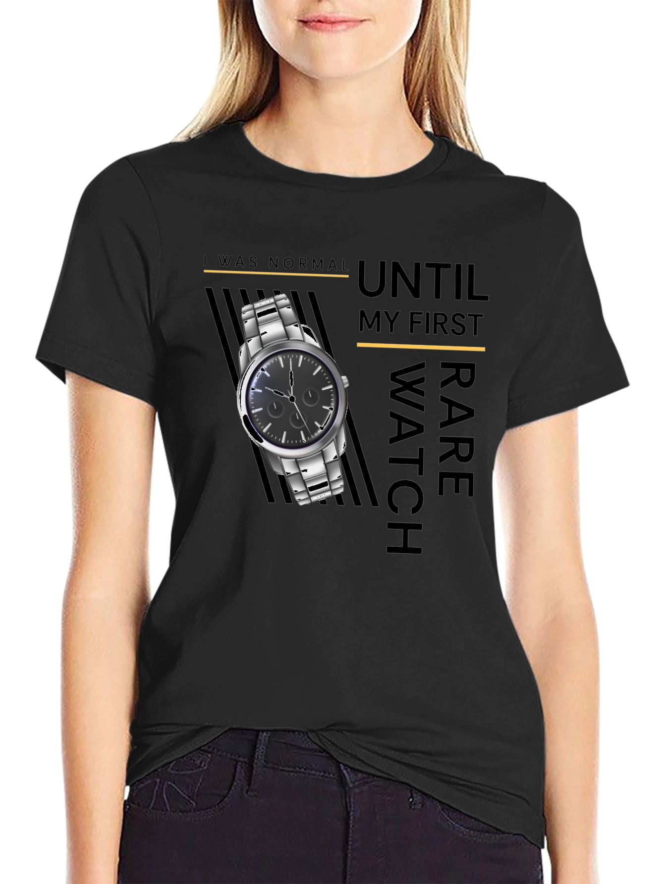 Rare Watch Collector T-Shirt - Novelty Graphic Tee