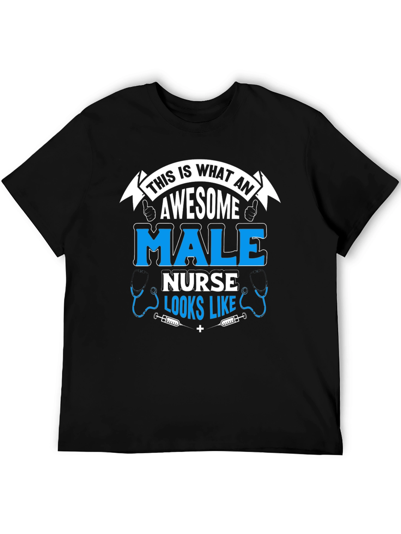 Awesome Male Nurse T-Shirt