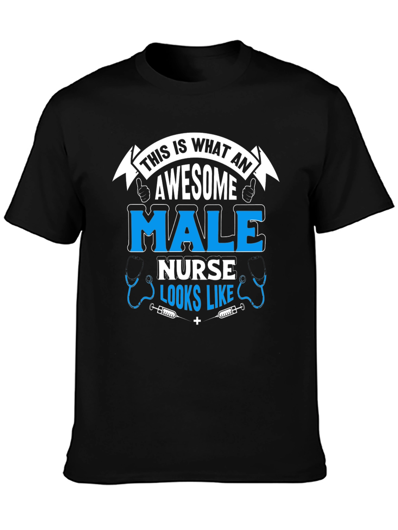 Awesome Male Nurse T-Shirt