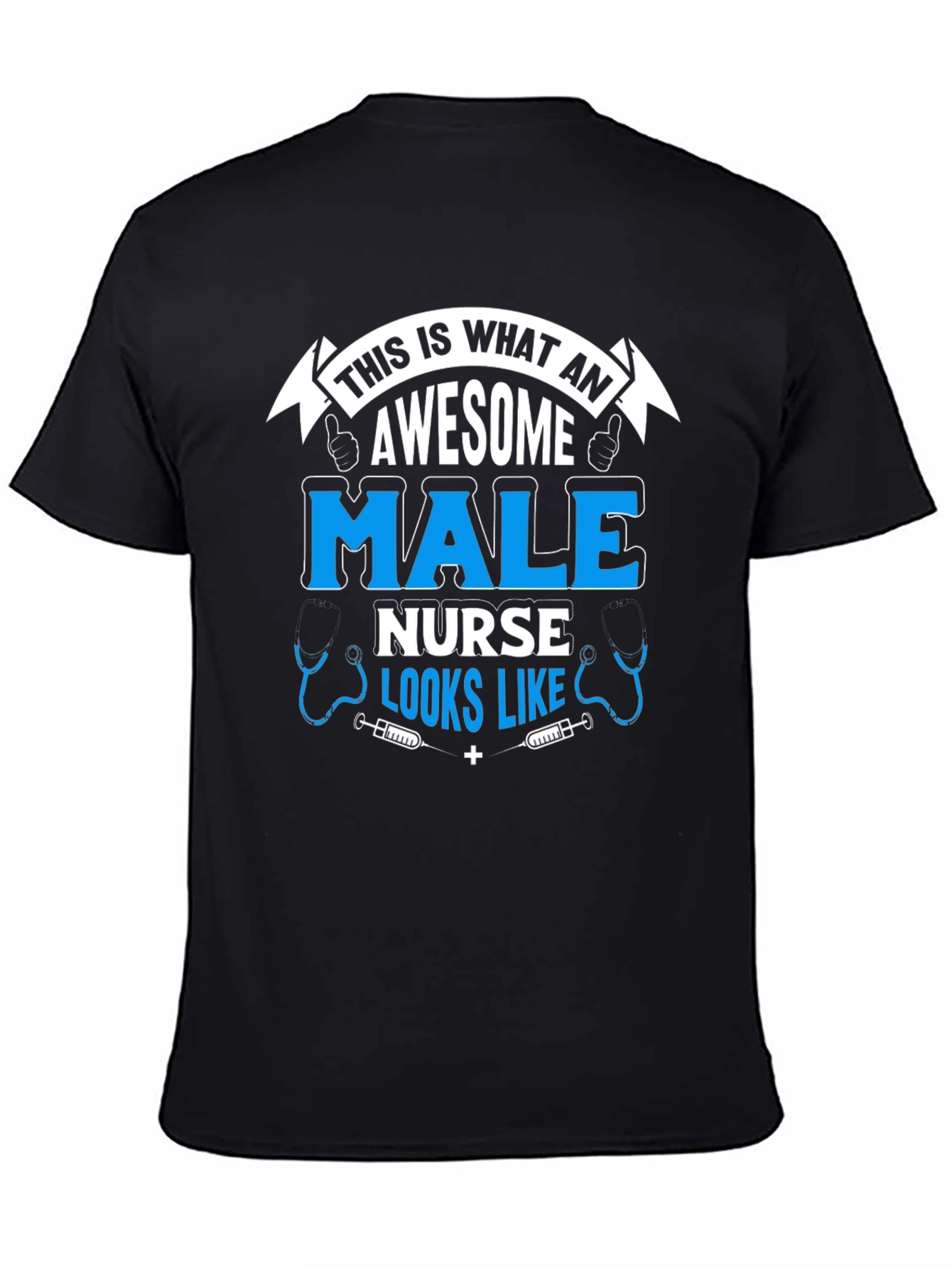 Awesome Male Nurse T-Shirt