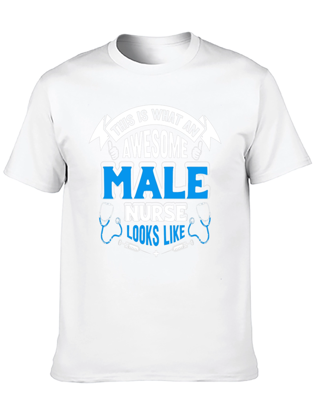 Awesome Male Nurse T-Shirt