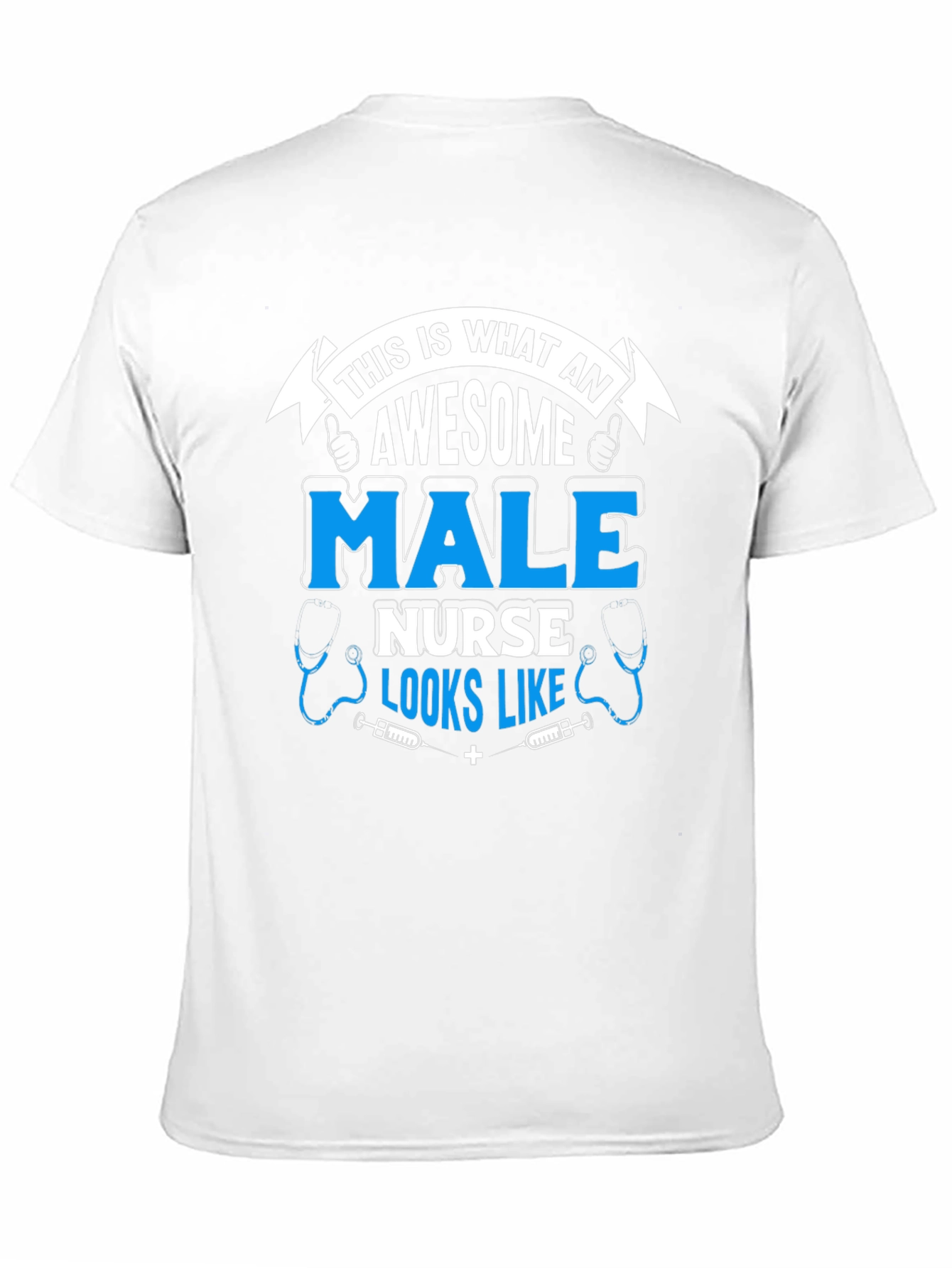 Awesome Male Nurse T-Shirt