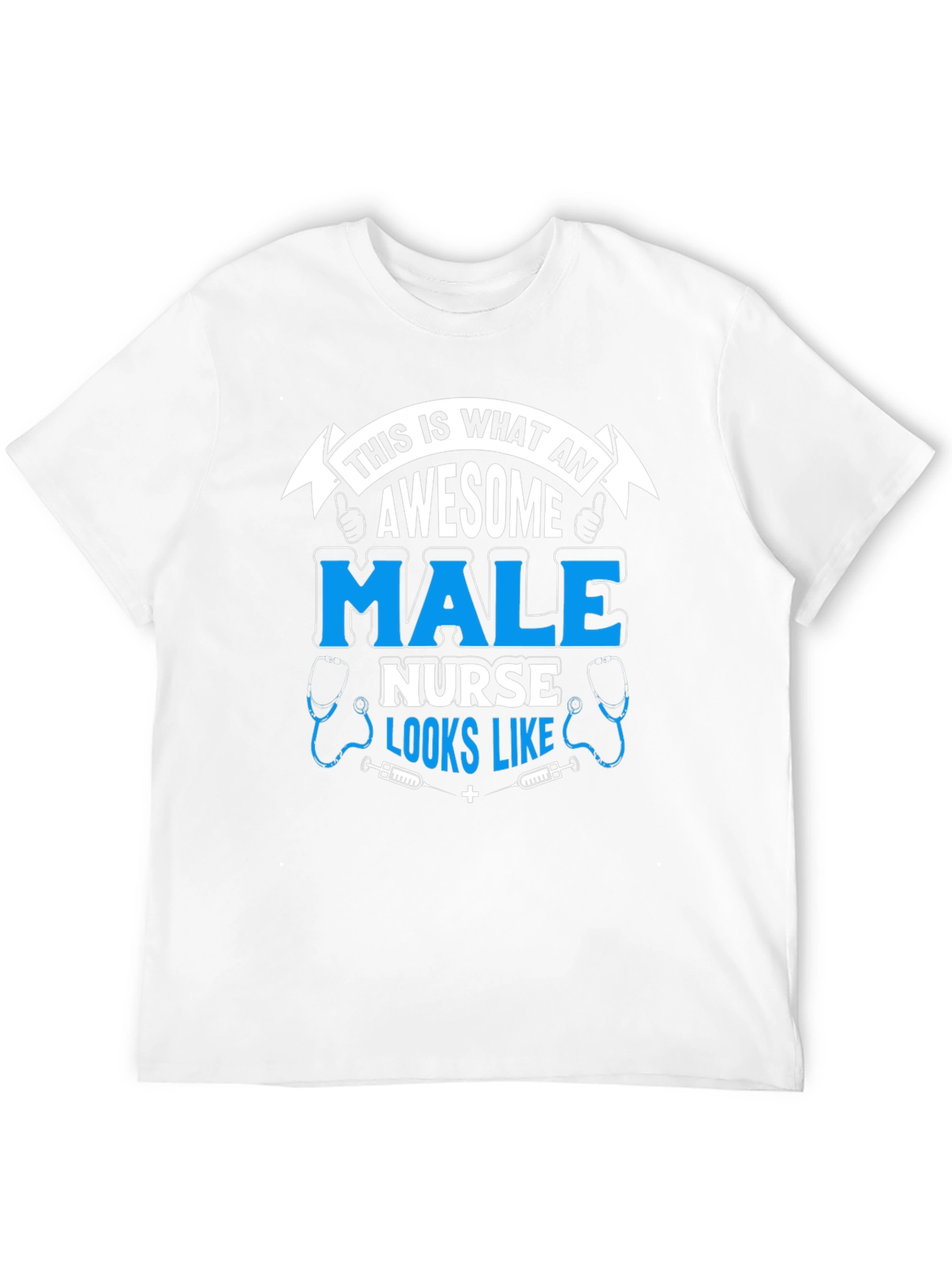Awesome Male Nurse T-Shirt