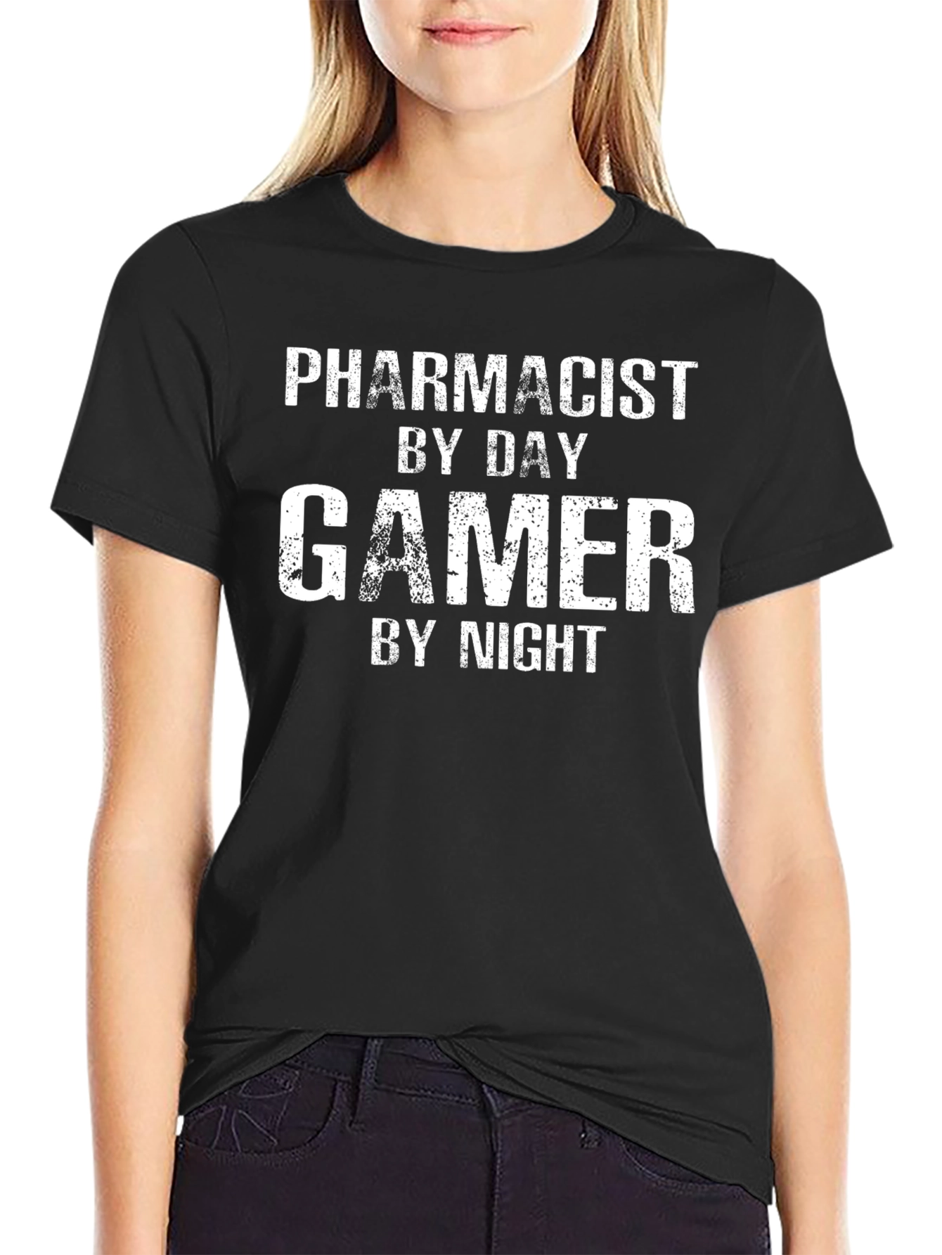 Pharmacist by Day Gamer by Night T-Shirt