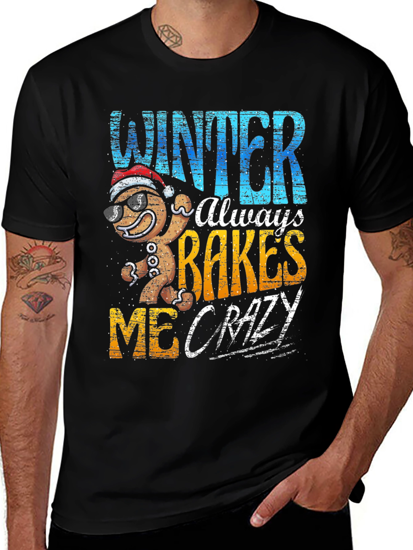 Winter Bakes Me Crazy Holiday T-Shirt