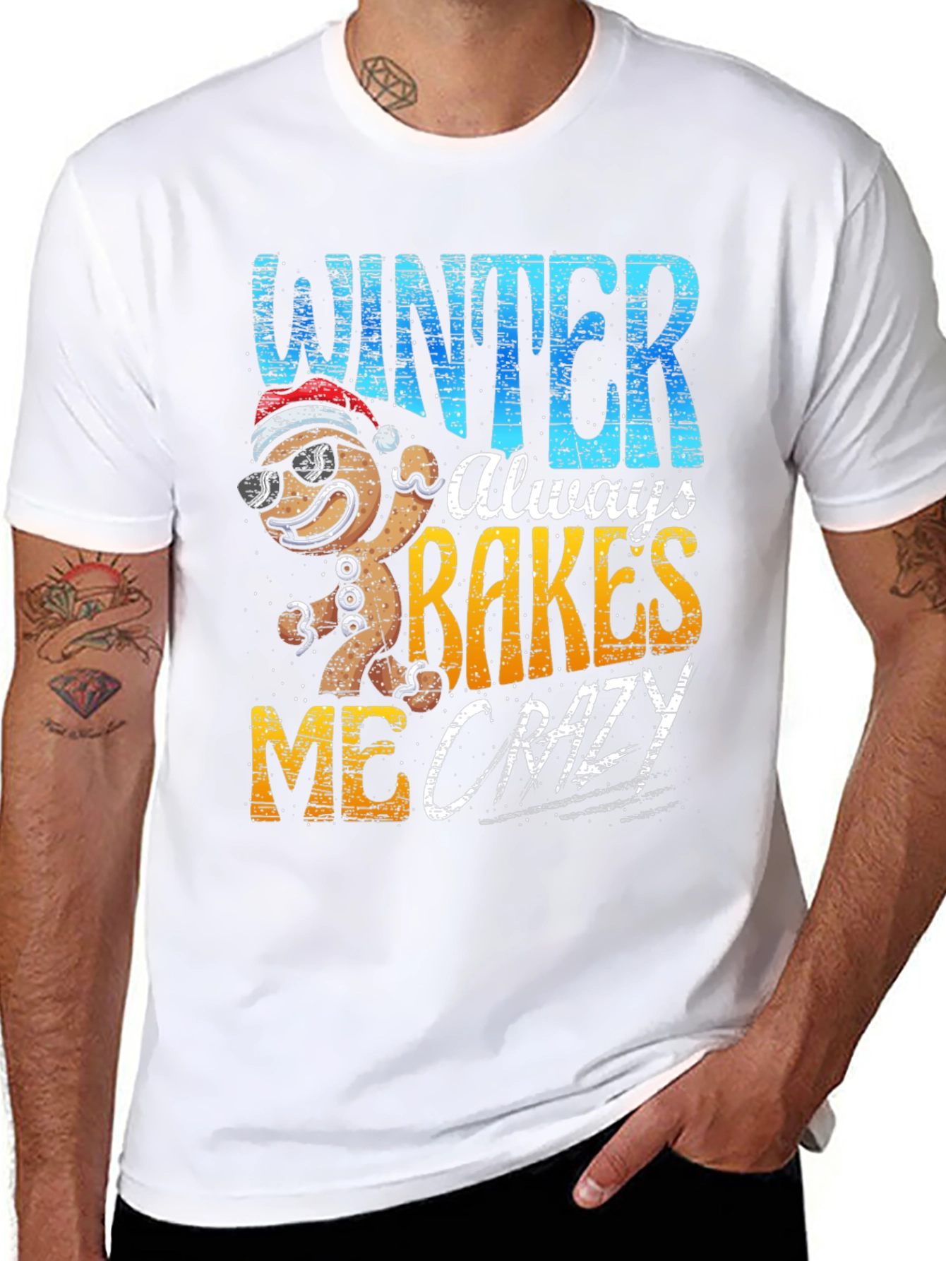 Winter Bakes Me Crazy Holiday T-Shirt