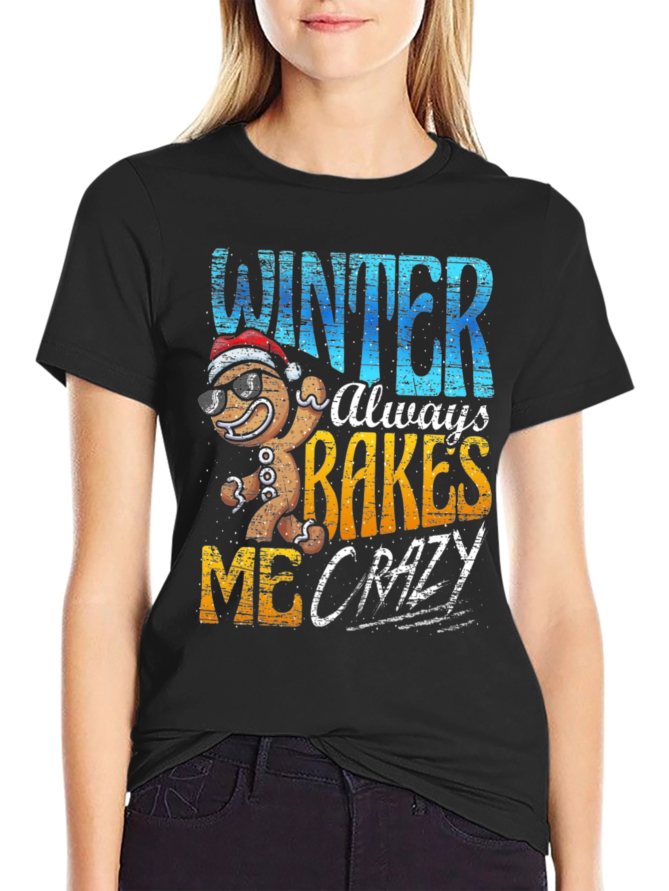 Winter Bakes Me Crazy Holiday T-Shirt