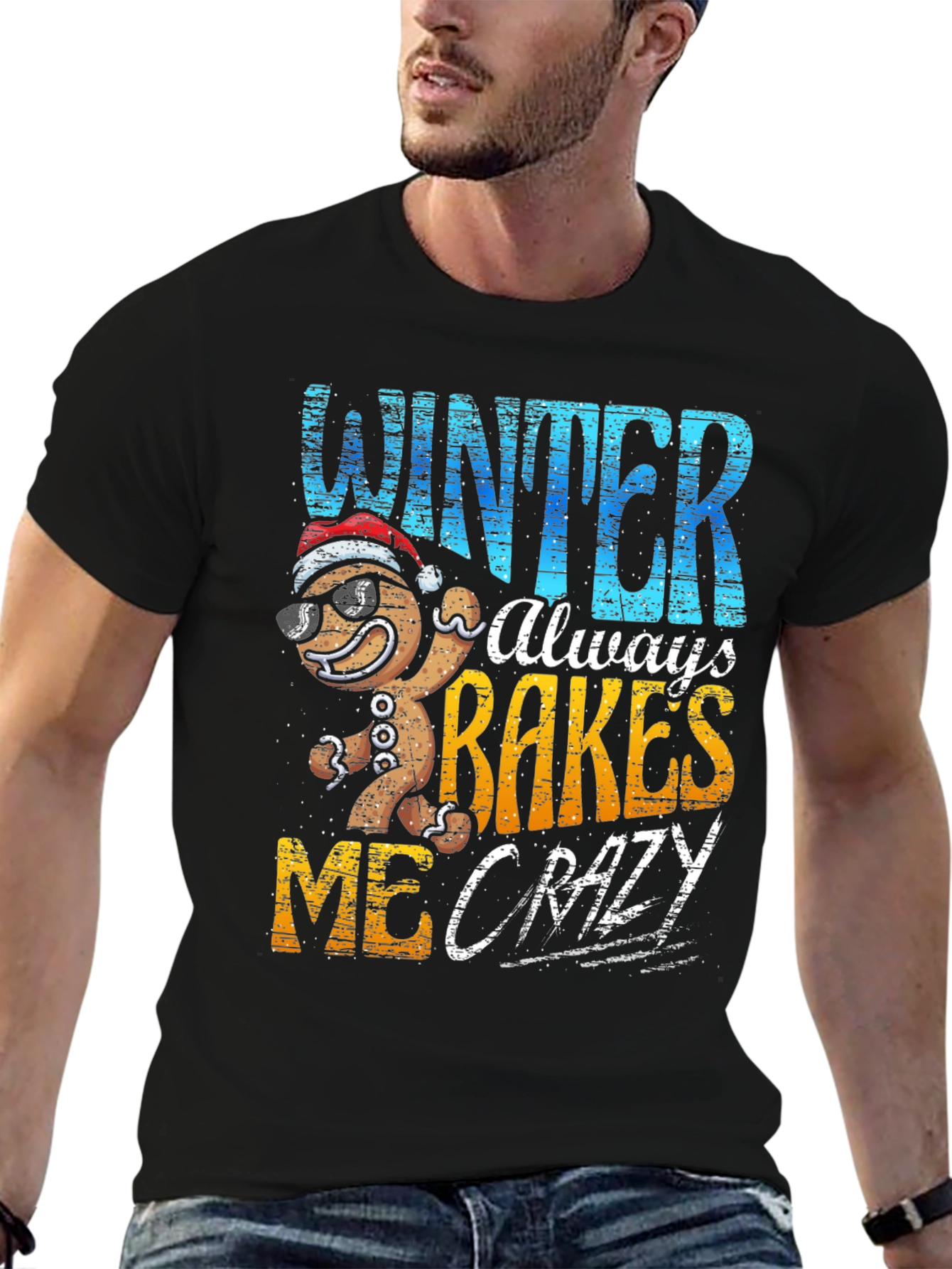 Winter Bakes Me Crazy Holiday T-Shirt