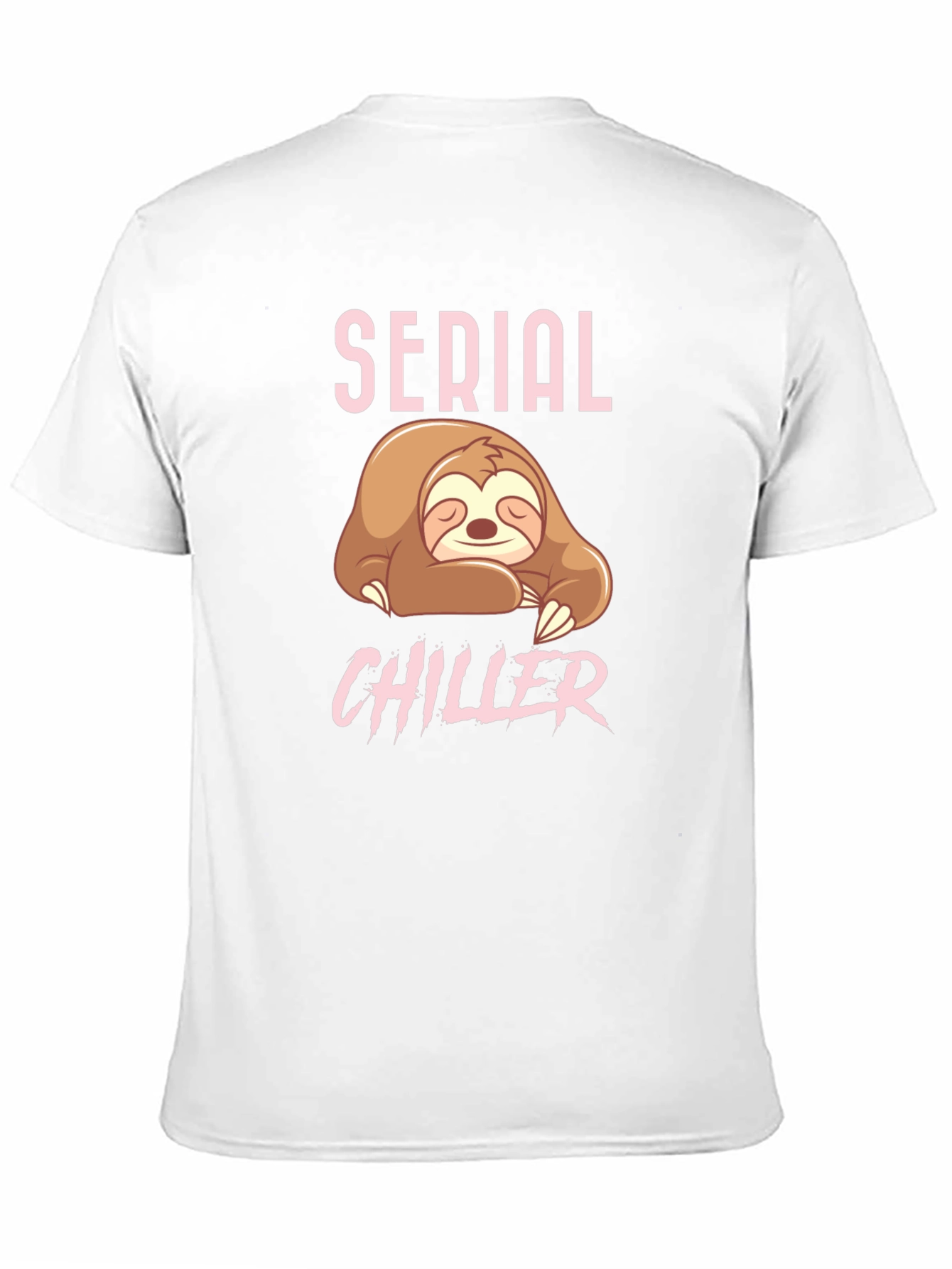 Serial Chiller Sloth T-Shirt - Comfy & Relaxed Fit